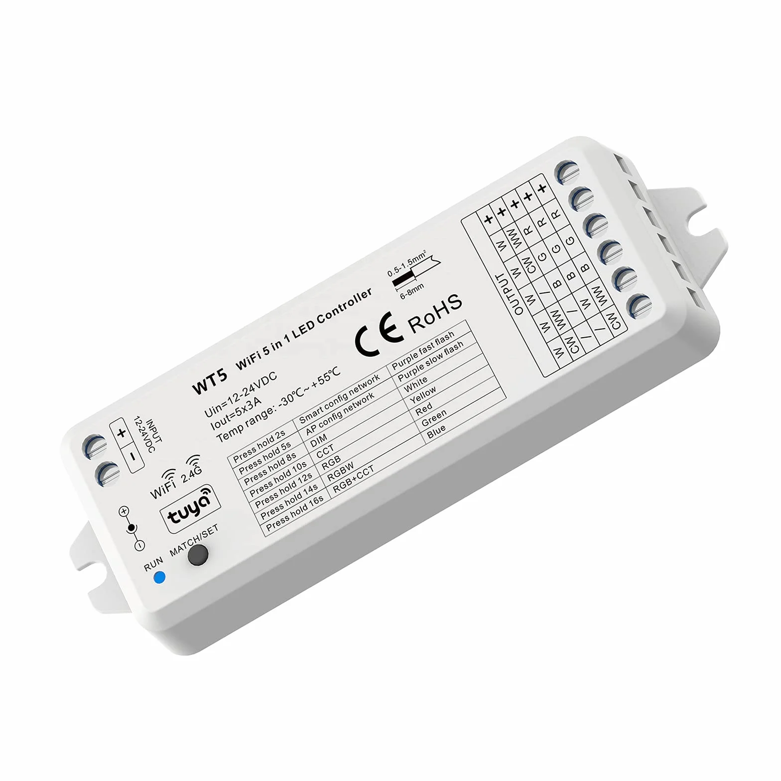 Planetitaly KIT SMART cromoterapia box doccia faretto RGB luce incasso IP65 24V lampada LED 12W centralina WiFi controllo vocale alimentatore RGBW 3000K luce calda (Silver spazzolato, KIT 1 pz)