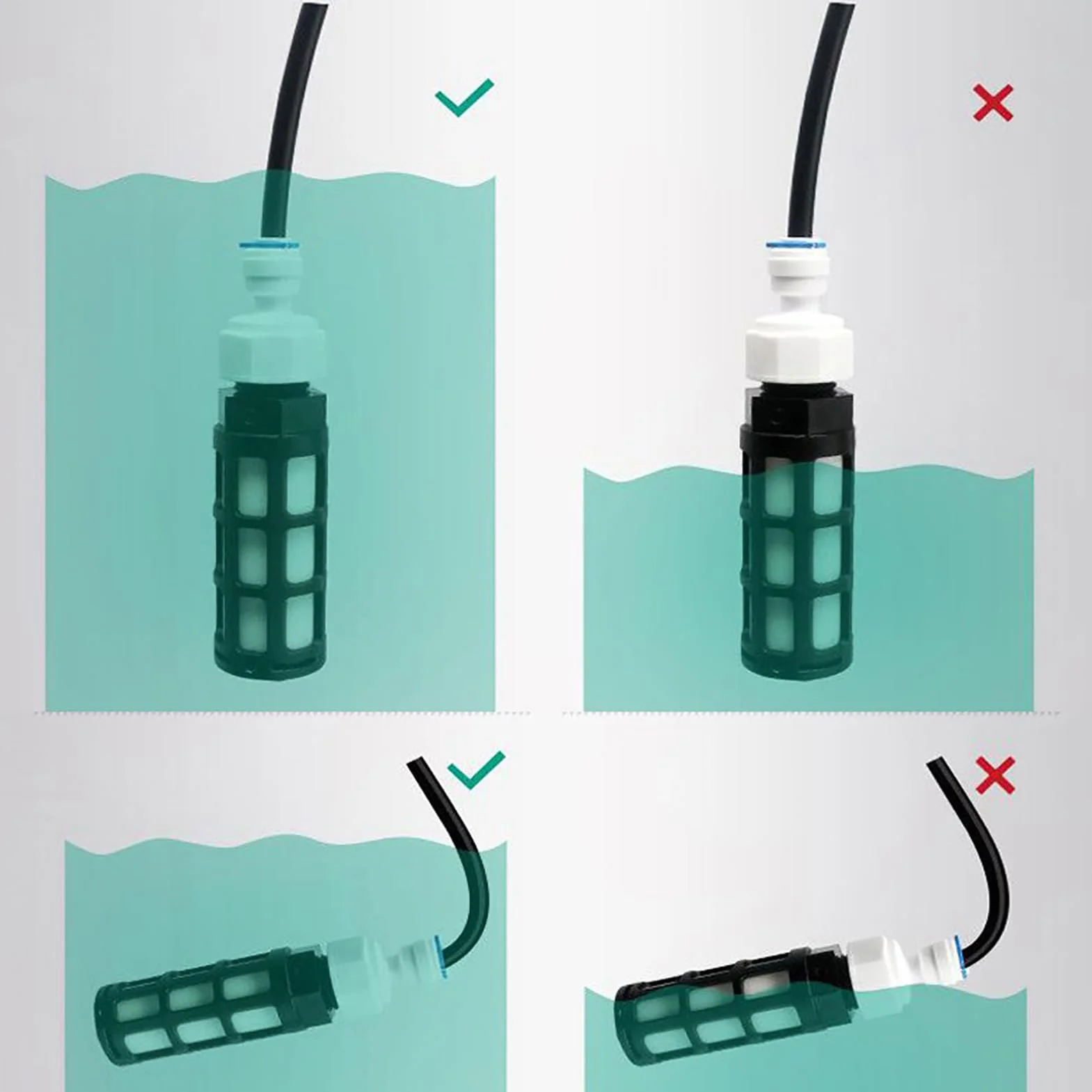 Portable Self Priming Water Inlet Filter Replacement for Misting Humidification Systems