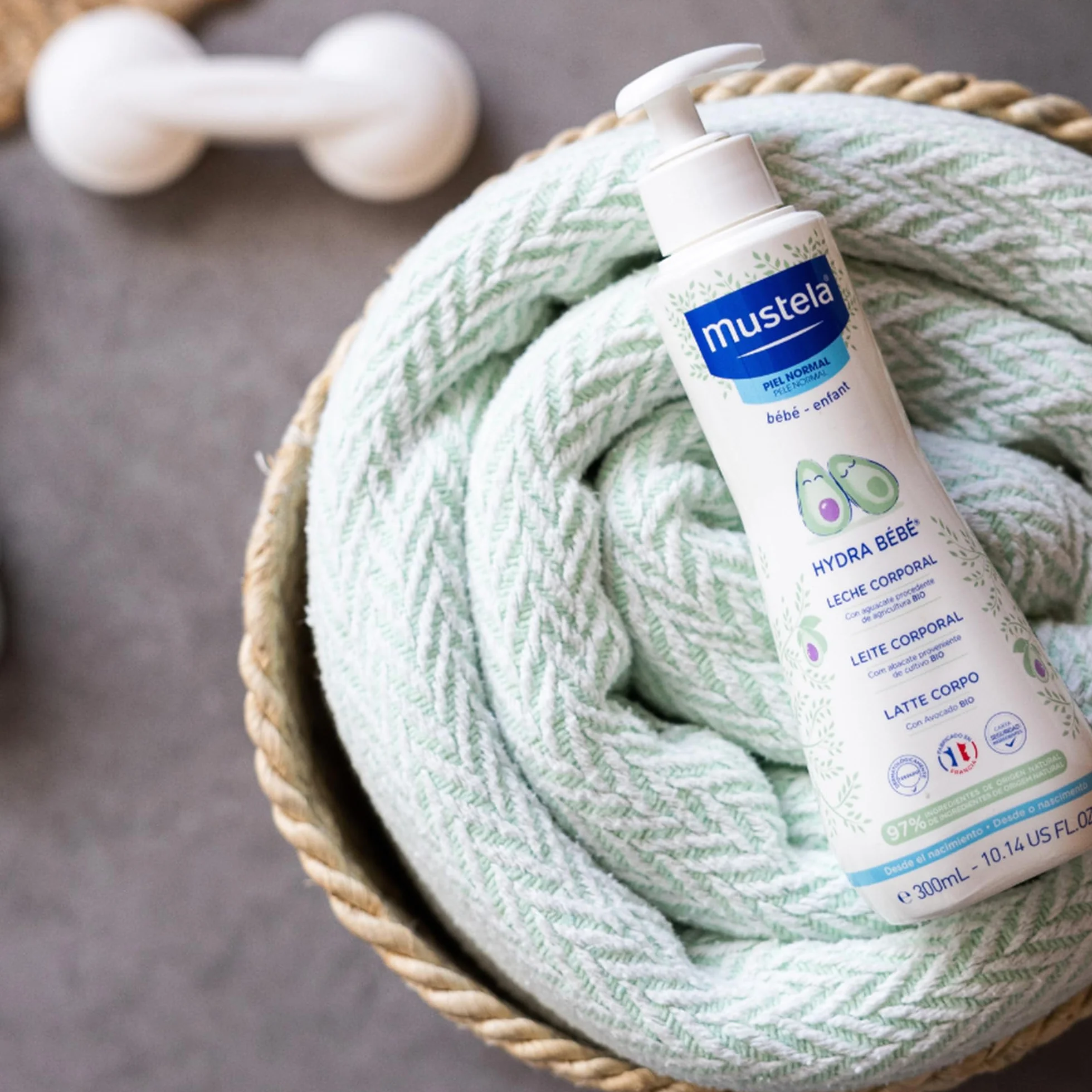 Mustela Hydra Bebè Latte Idratante per il Corpo Pelle Normale 500ml