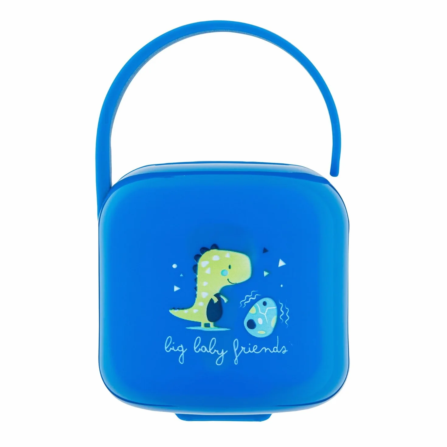 Neobaby Portasucchietto Doppio, Portaciuccio Neonato, Dino, Azzurro, 0 Mesi+