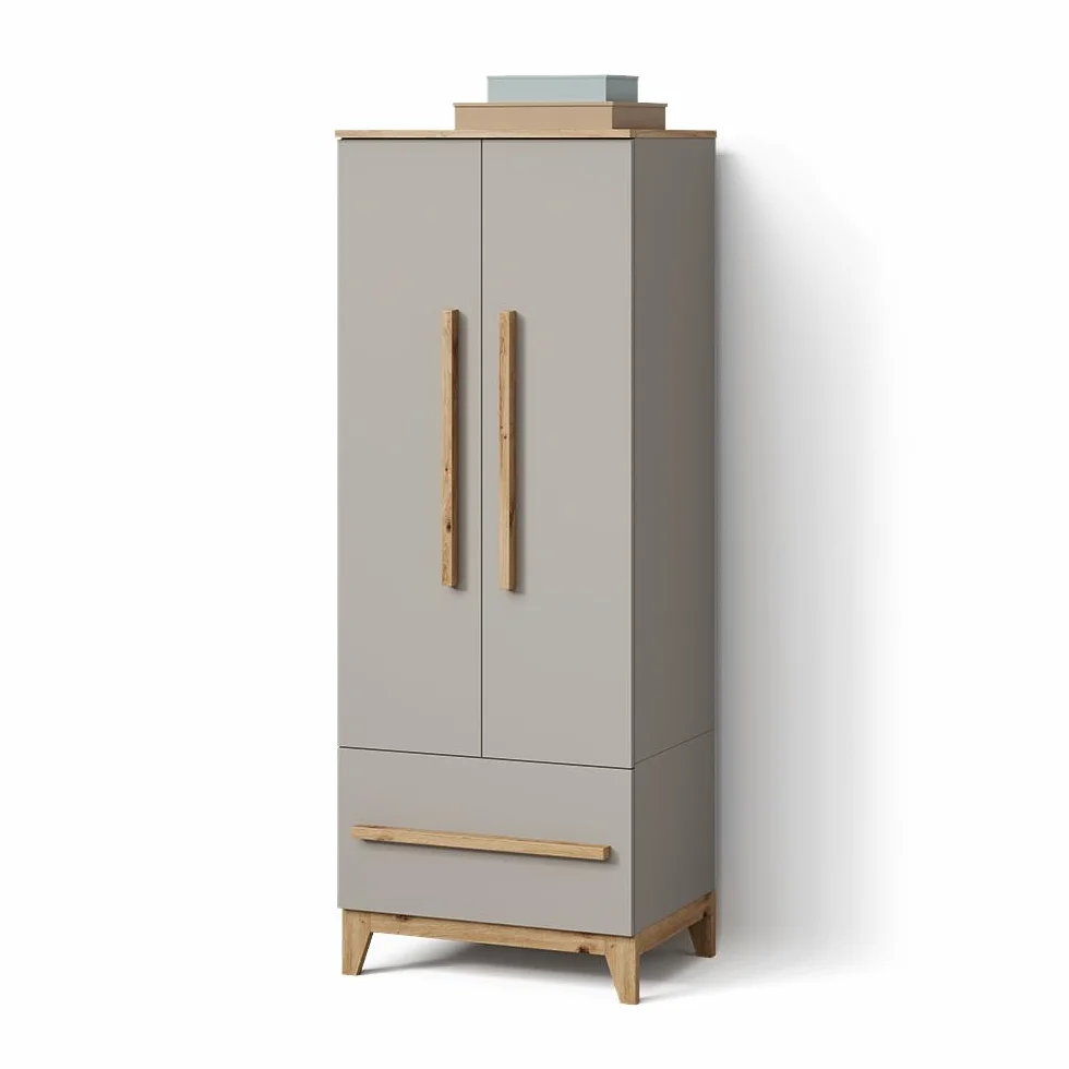 Livinity Guardaroba per bambini Mailo 70 x 186.8 cm con sedile a panchina