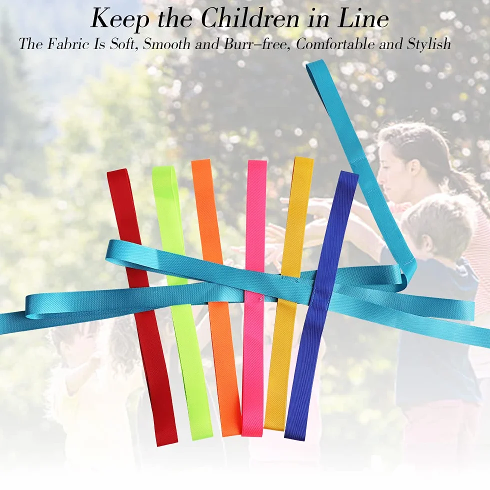 Corde da passeggio per bambini 45,6 cm con manici colorati
