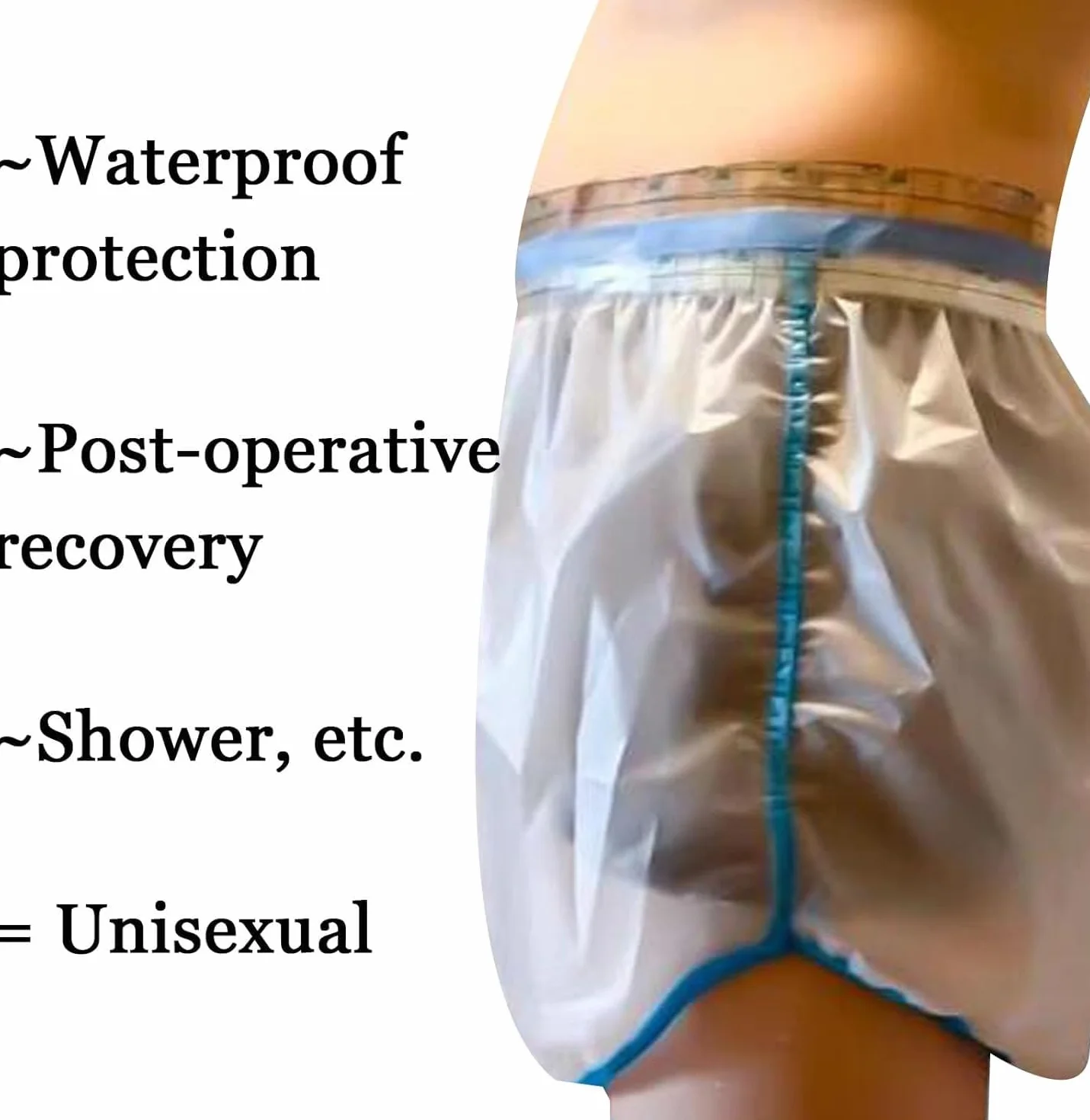 Protezione Contro L'Incontinenza Biancheria Intima Pannoloni Per Anziani Mutanda Plastica Slip Urinare Notte Uomo XL