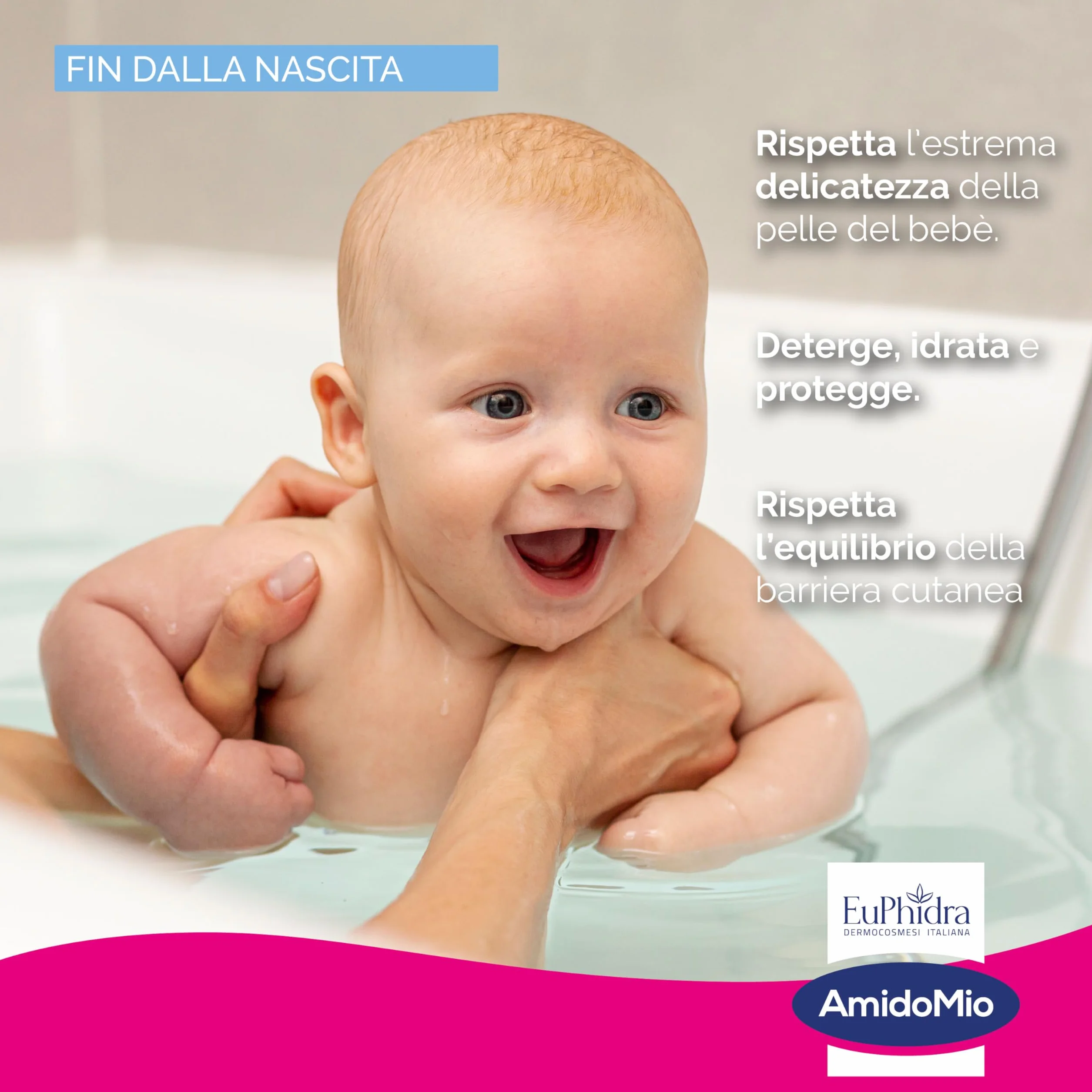Euphidra AmidoMio Dermo Detergente 0-5 anni 400 ml pelle sensibile