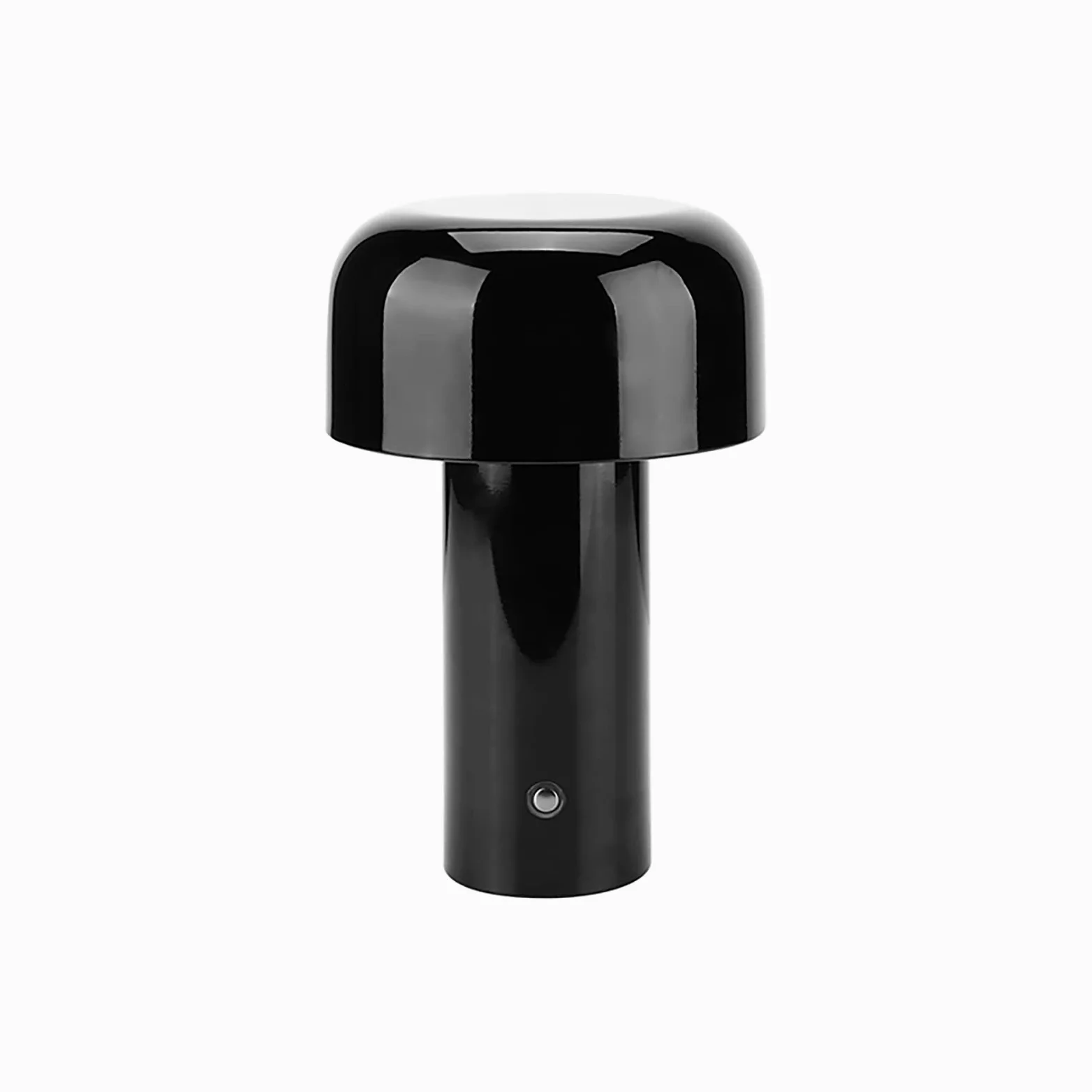 Lampada Da Tavolo A LED Senza Fili, Lampada A Fungo Tattile, USB Camera Da Letto, Luce Notturna 3 Livelli Di Luminosità, Nero
