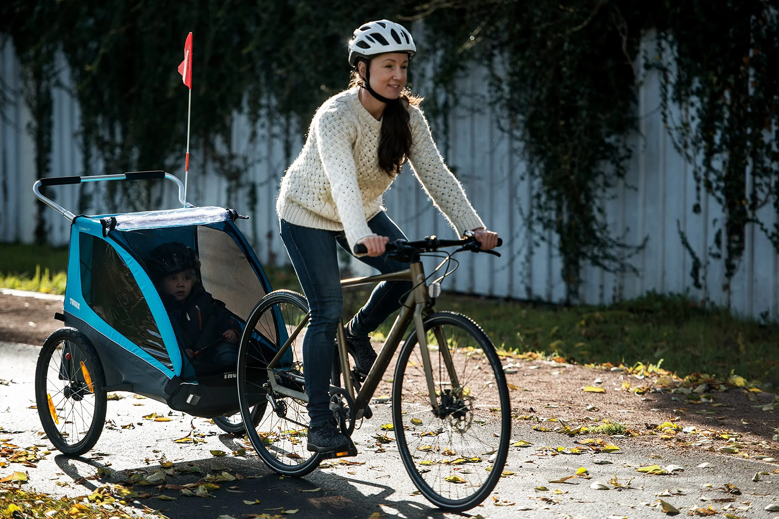 Thule Coaster Xt Rimorchio Per Bici Blue