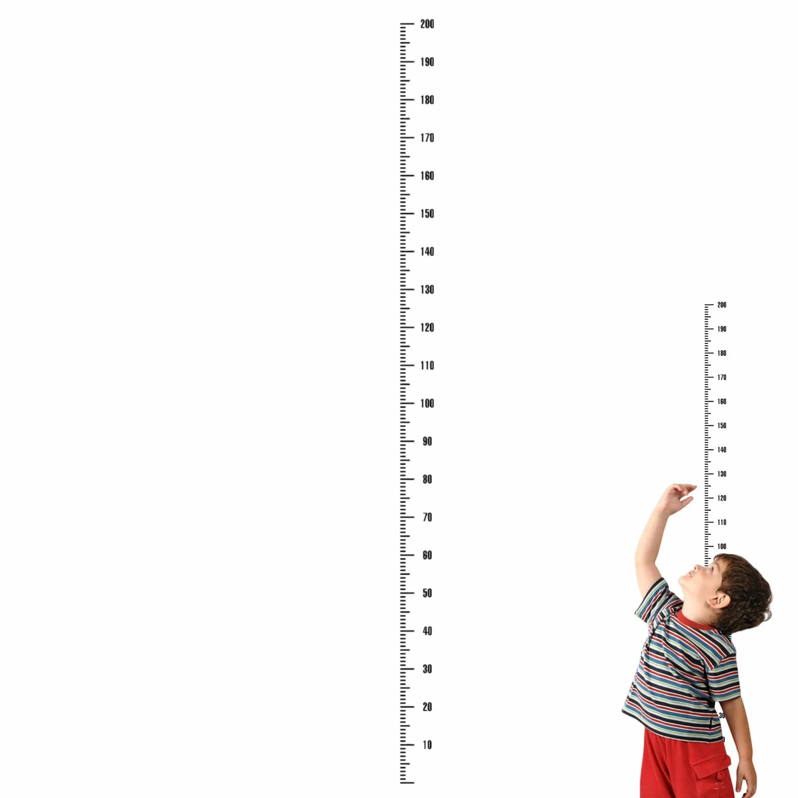 Adesivi murali per bambini altezza misurazione decorazione parete