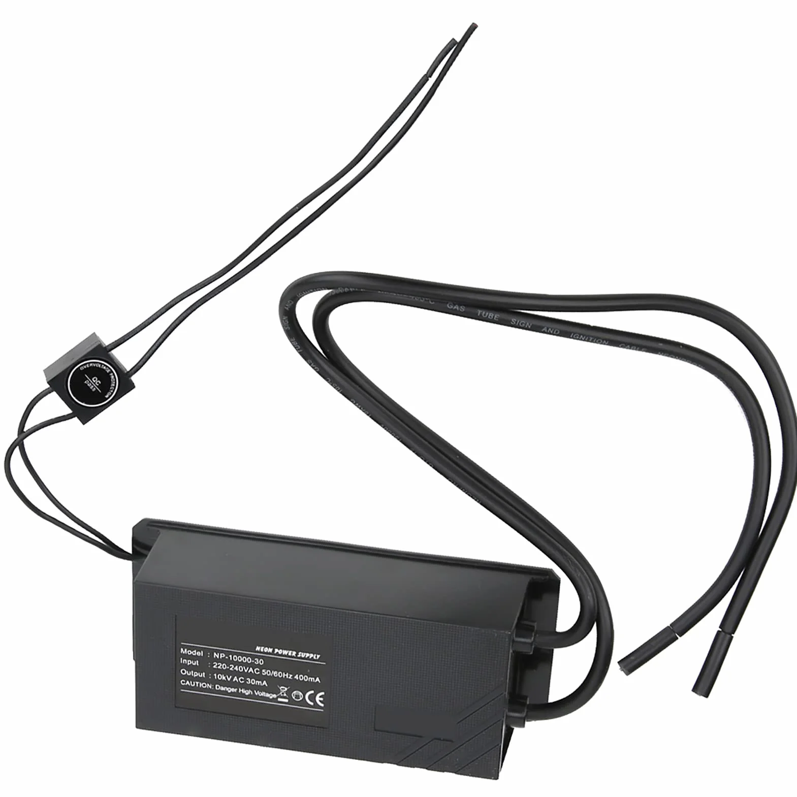 NP-10000-30 Trasformatore al neon, alimentatore per trasformatore elettronico per insegna al neon 10KV 30mA per strisce LED