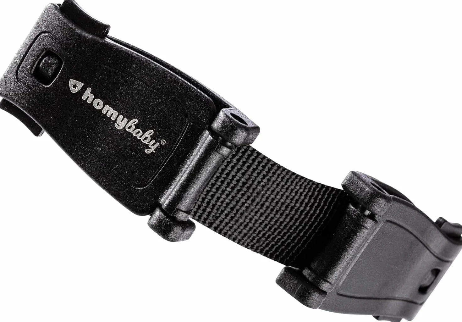 HOMYBABY® Dispositivo per Imbracatura Bambini – Fibbia Antifuga – Compatibile con Seggiolini, Passeggini e Seggioloni (X2)
