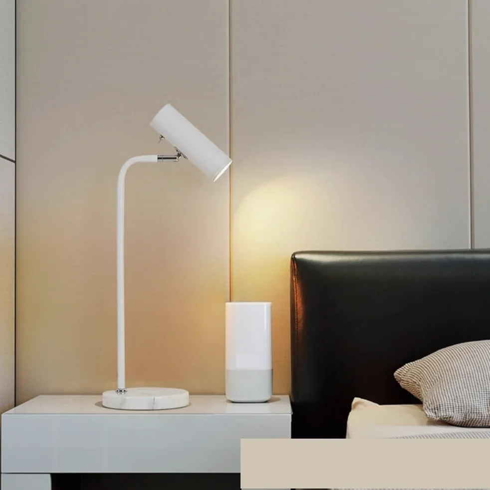 Lampada minimalista nordica, lampada da lettura moderna | Lampada da lettura minimalista nordica, in metallo, regolabile, in stile design(Black)
