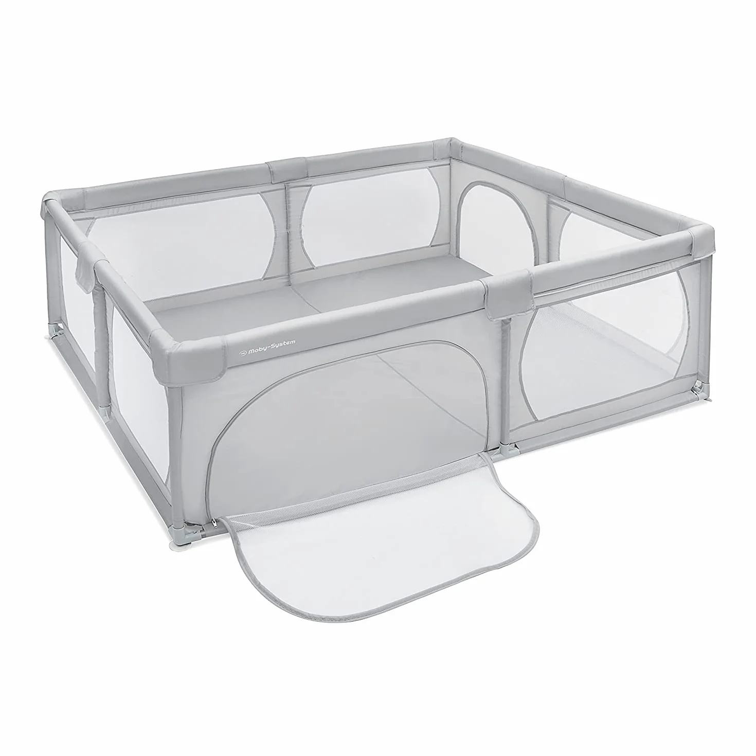 Moby-System Box Bambini 140x200 cm Recinto per Bambini Box Neonato Superficie Antiscivolo Finitura Sicura