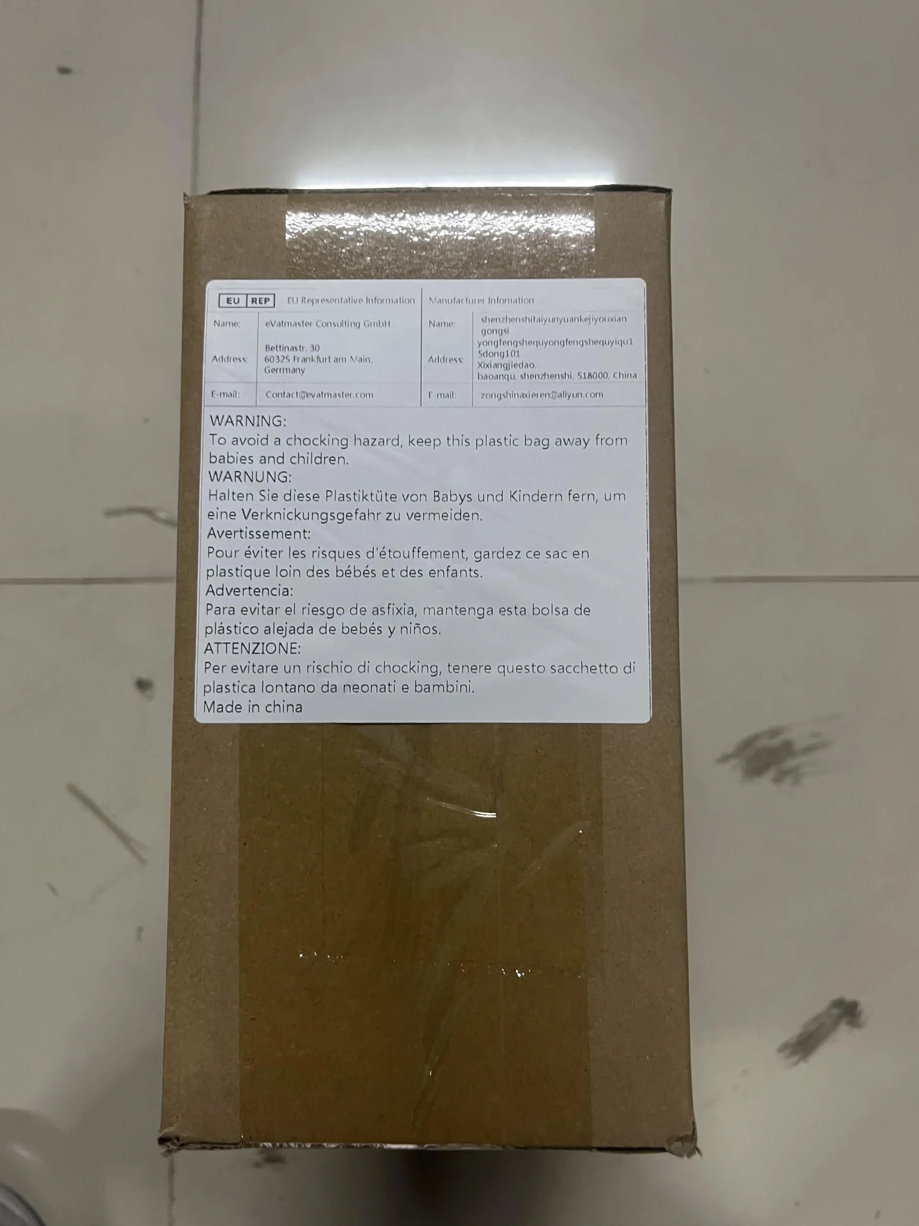 Grucce Appendiabiti in plastica per bambini 29,5cm Confezione da 30