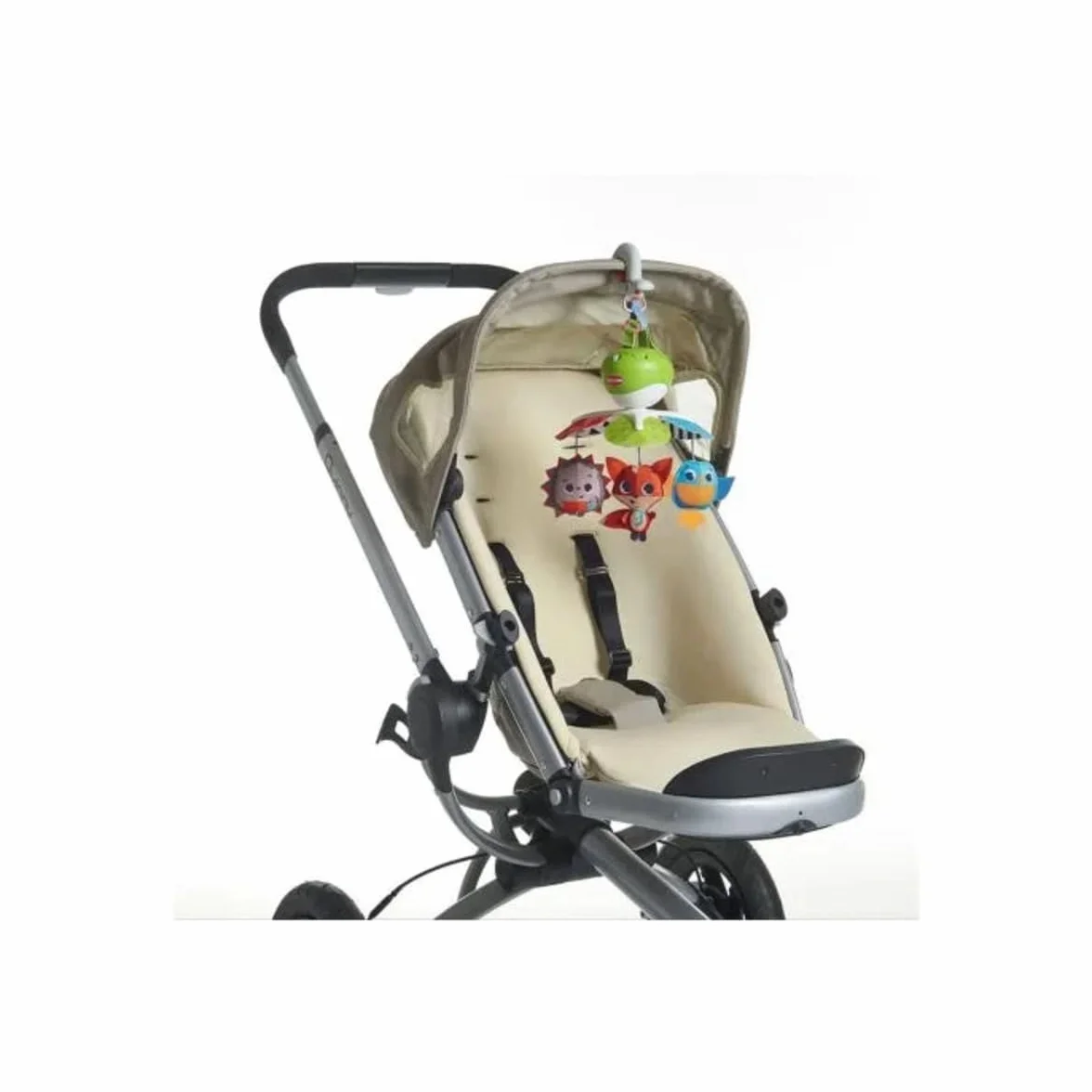 Tiny Love Take A Long Mobile 3 in 1 Giostrina Culla Musicale Portatile, 0+ Mesi, Attacchi Universali, 30 Minuti Musica, Meadow Days