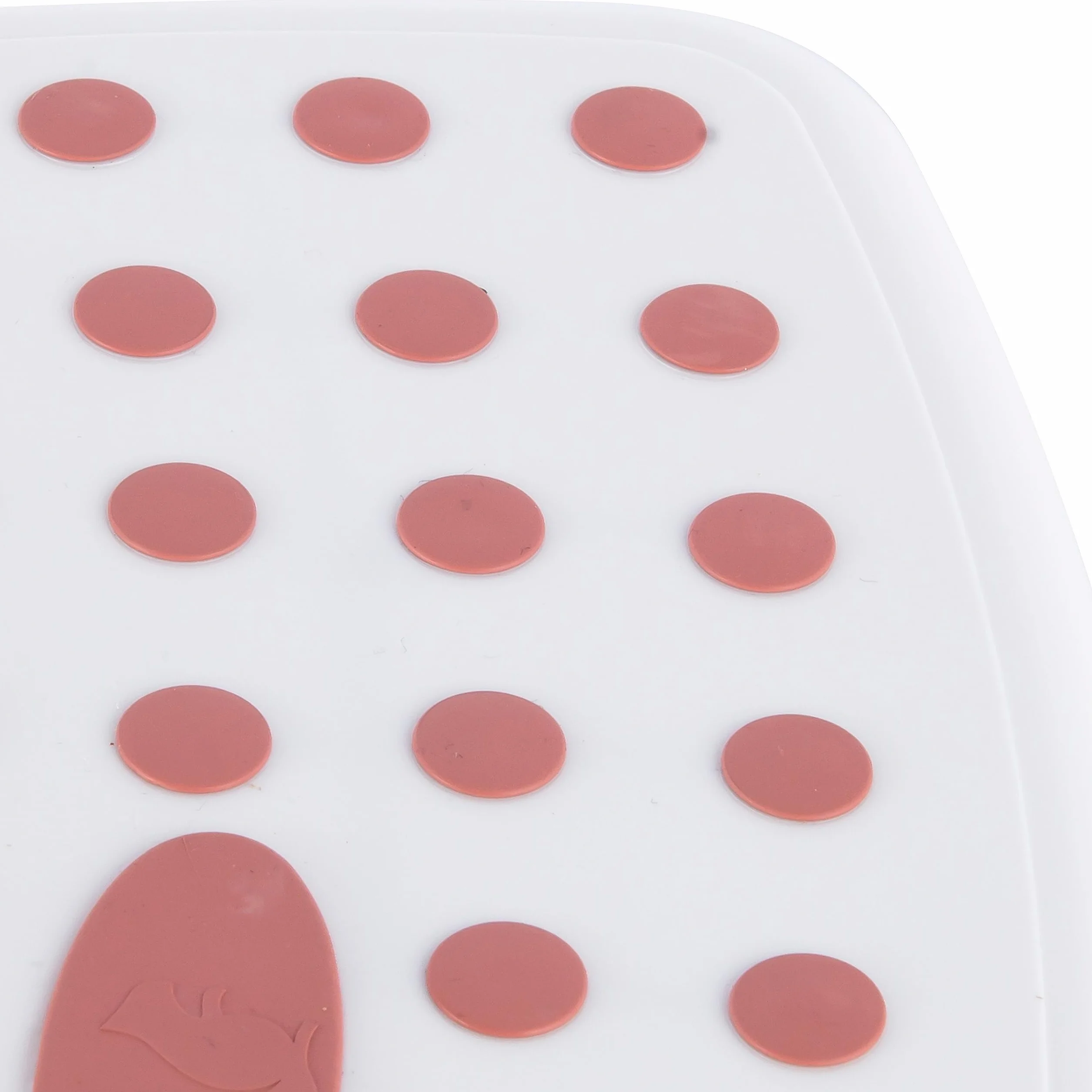 Keeper Scaletta a 1 Gradino Arcobaleno per Bambini Antiscivolo Bianco