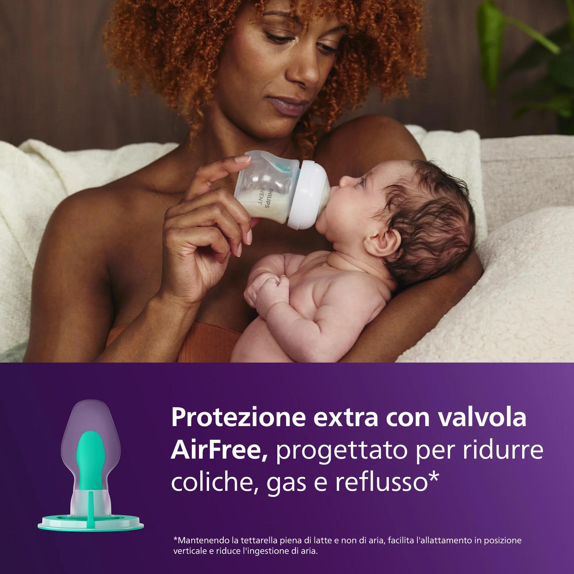 Philips Avent Biberon Natural Response 125 ml Airfree bez BPA SCY670/01