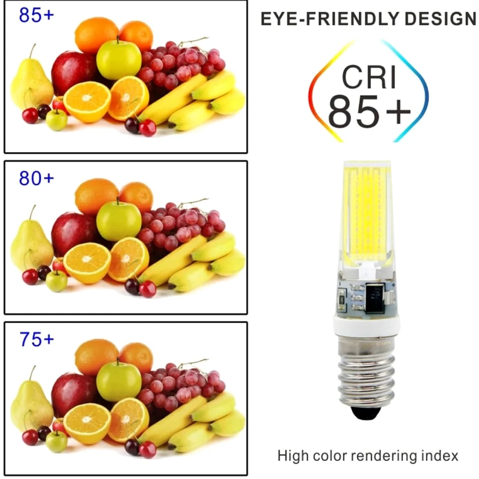 10 Pezzi E14 220V 9W LED Lampadina Faretto Lampadario Mobili Ufficio Lampada Illuminazione Luce Interna,Cold white