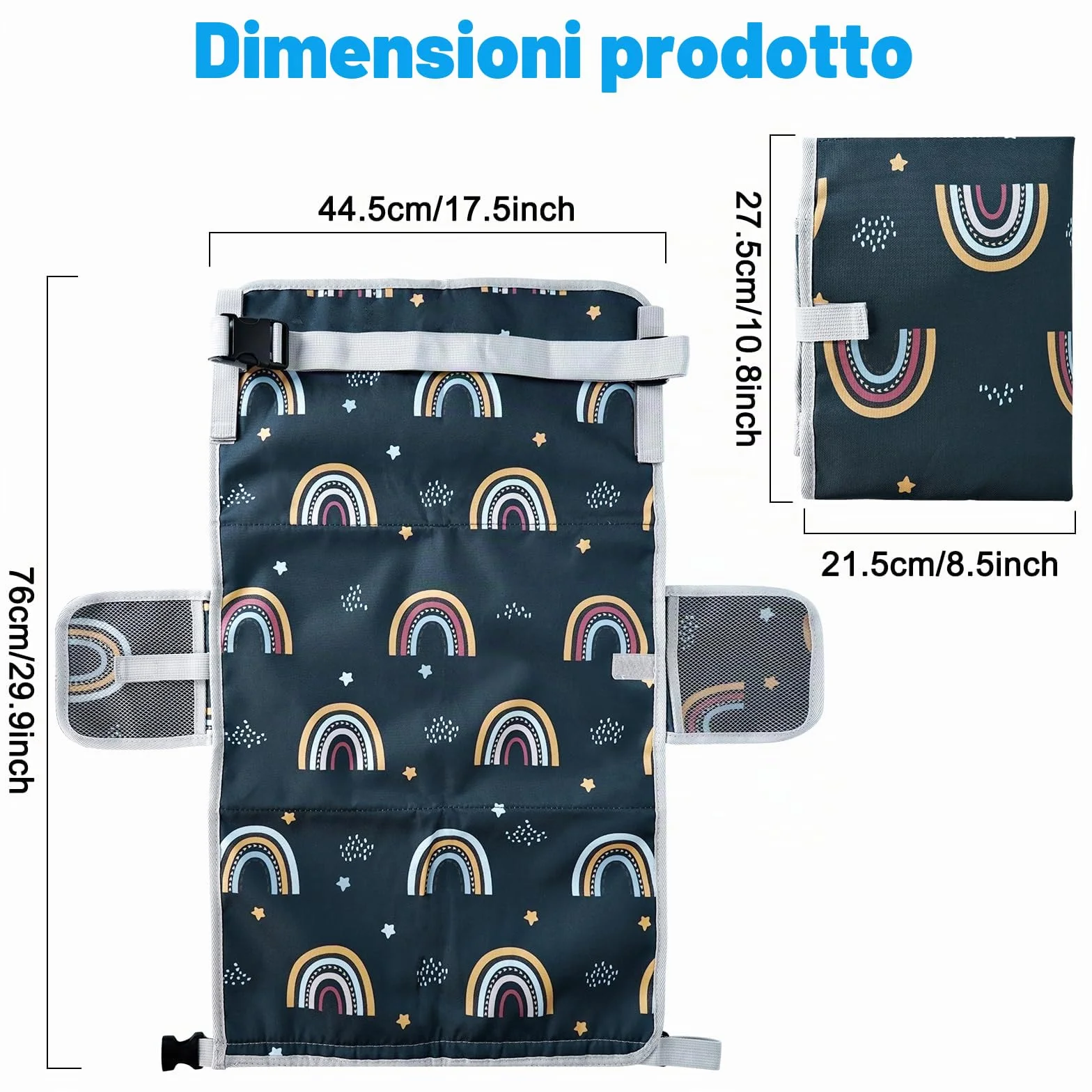 Poggiapiedi Aereo Bambino Estensione Sedile Letto Viaggio Amaca con Borsa