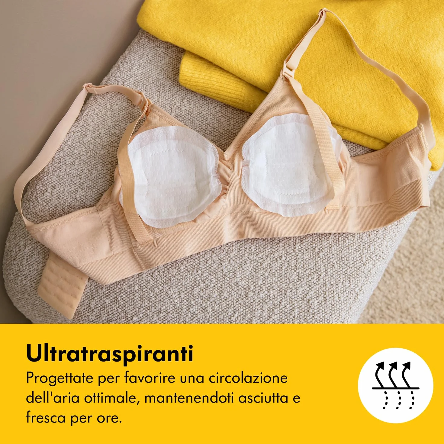 Medela Coppette Assorbilatte Ultratraspiranti, 60 Pezzi