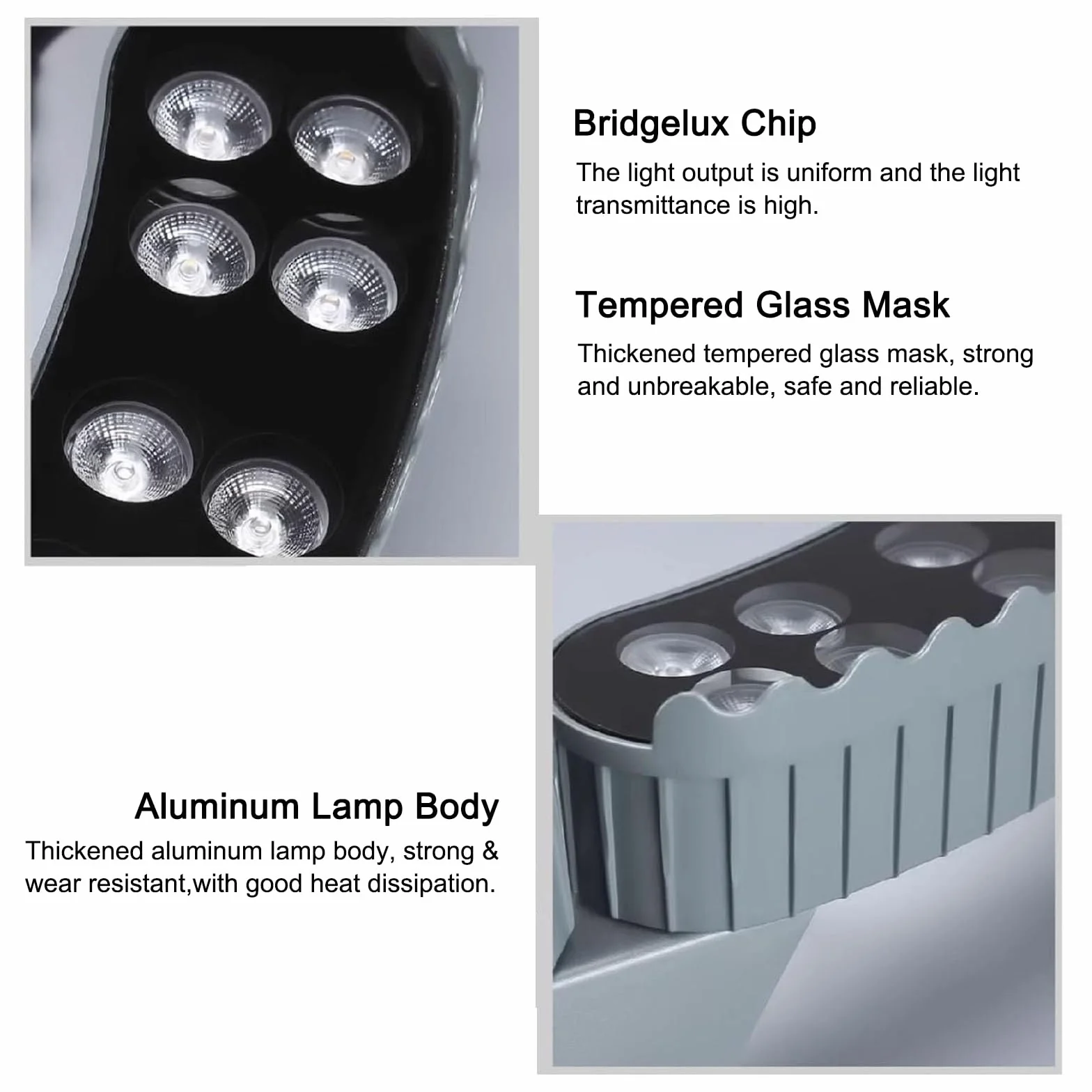 Luci ad anello per esterni, Luci per alberi da giardino (Illuminazione soffusa), 7 colori + Creare diverse atmosfere, Alluminio pressofuso/Irrompibile, Protezione per ogni condizione atmosferica, 6