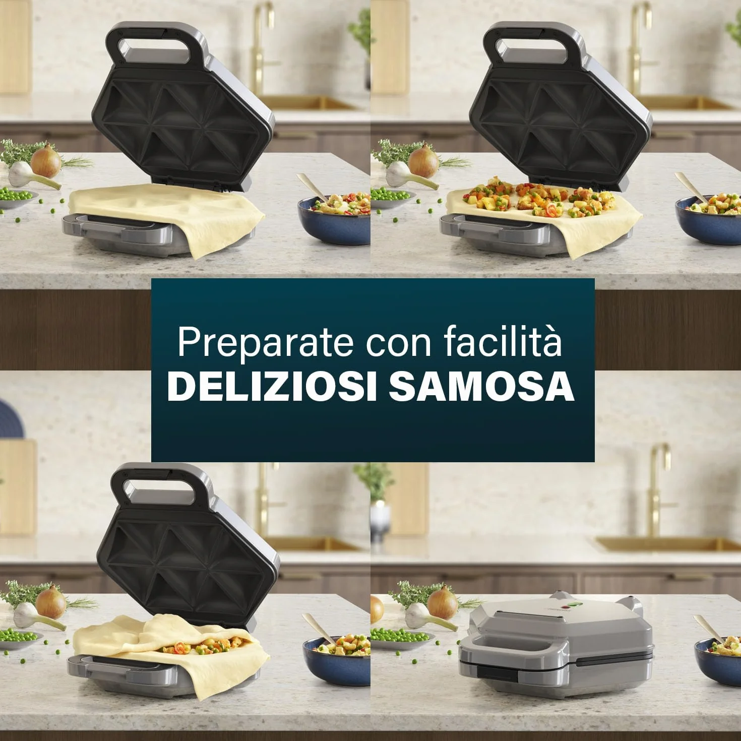 Princess Samosa Maker Snack 700W 24.5x19cm 10 Snack