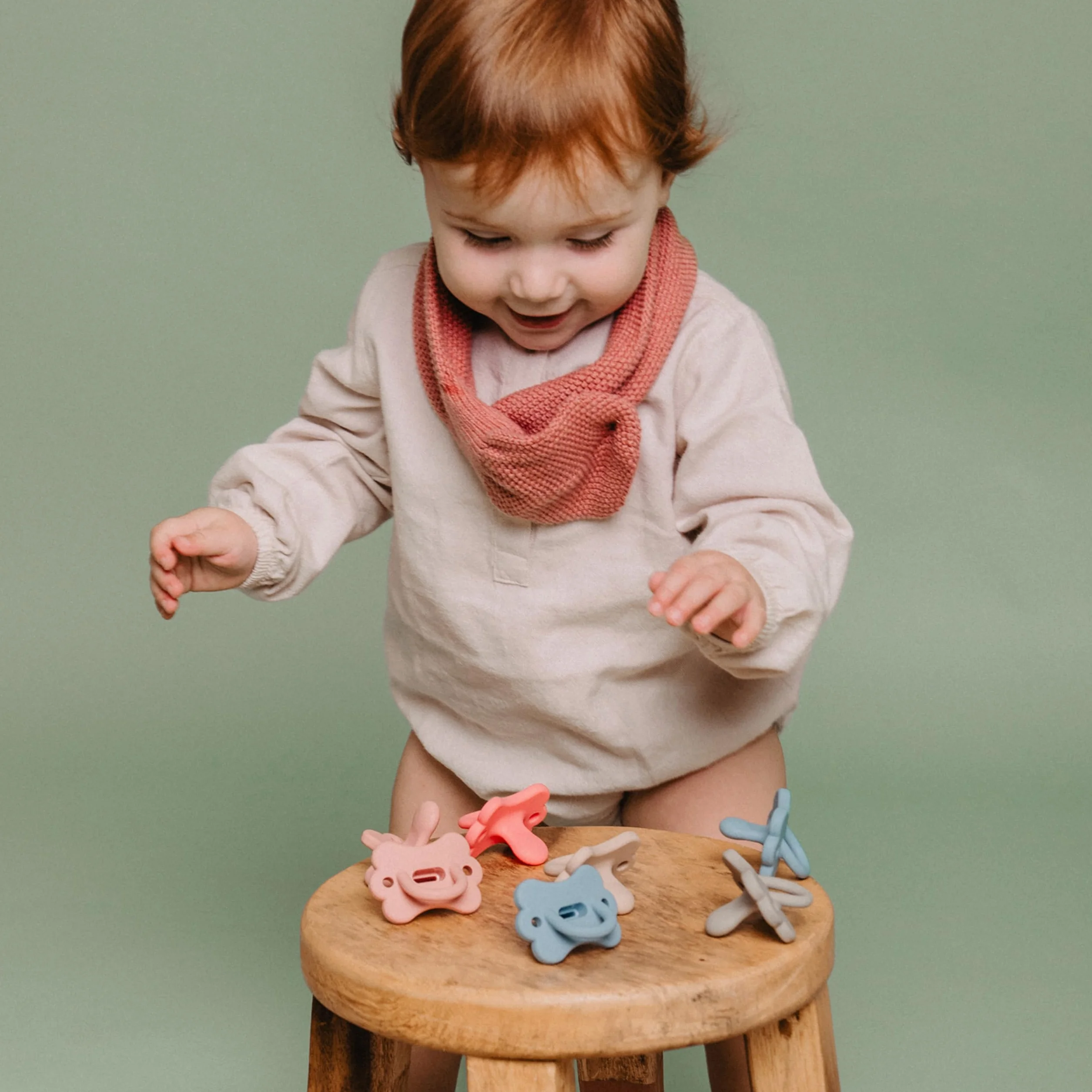 Suavinex Ciuccio Tutto in Silicone per Bambini 6/18 Mesi Tettarella Fisiologica Sx Pro Blu Oceno
