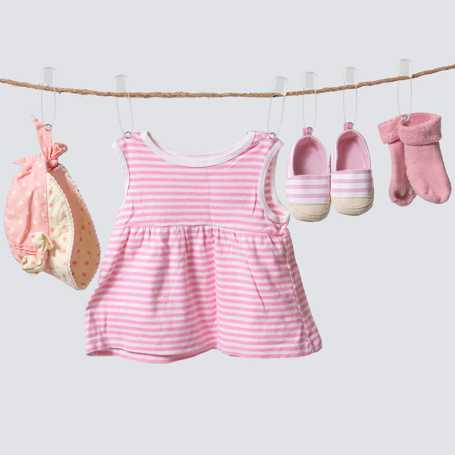Spille da Balia per Bambini 2,2 Pollici Acciaio Inossidabile 50 Pezzi Bianco con Sacchetto