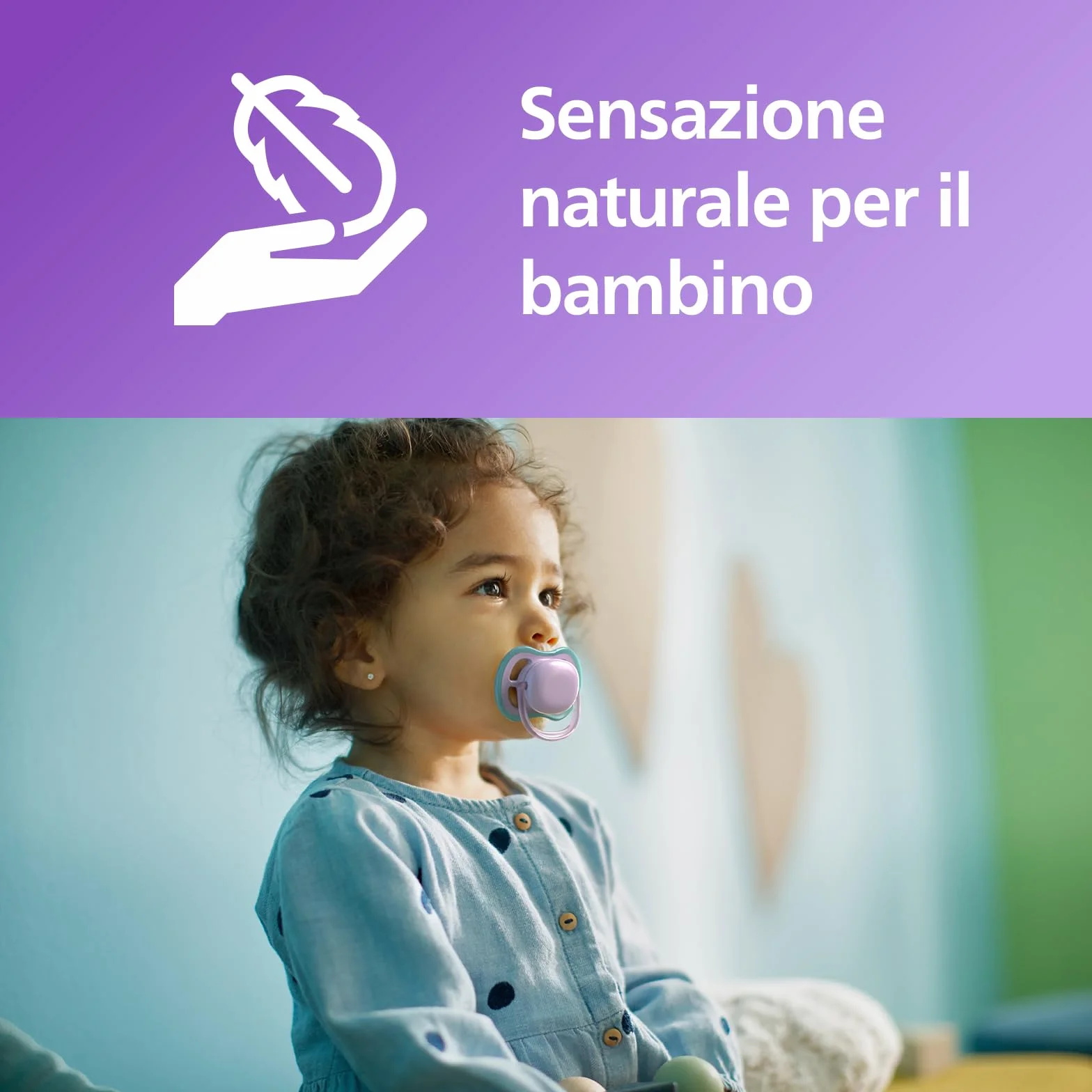 Philips Avent Ultra Air Ciucci Leggeri Traspiranti 18 Mesi Senza BPA Pulsante Fluorescente Confezione da 2 SCF349/24
