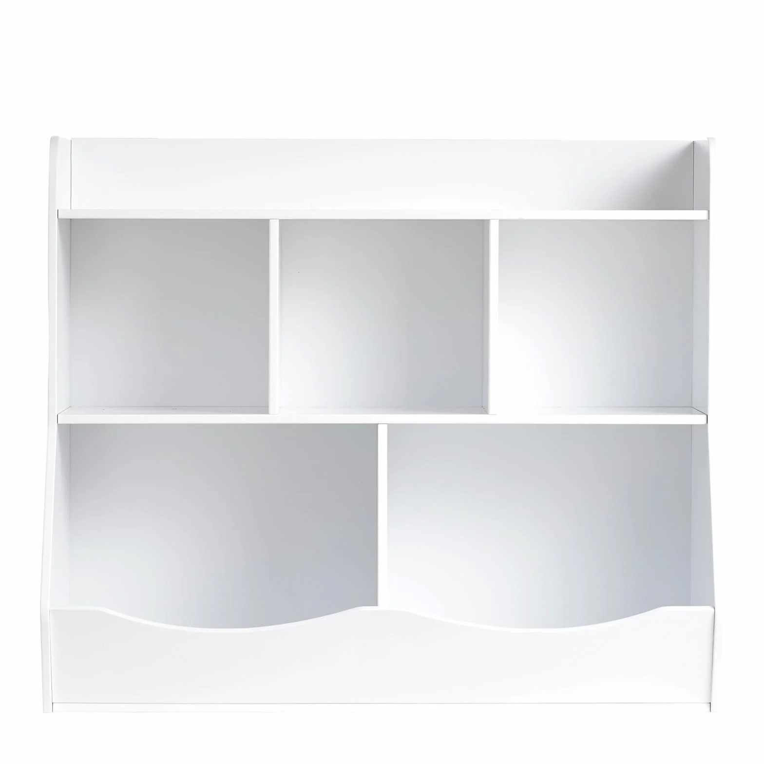 VEVOR Scaffale Portaoggetti in Legno per Bambini, Organizzatore Giocattoli con Scaffale per Libri, Armadietto per Camera Giochi