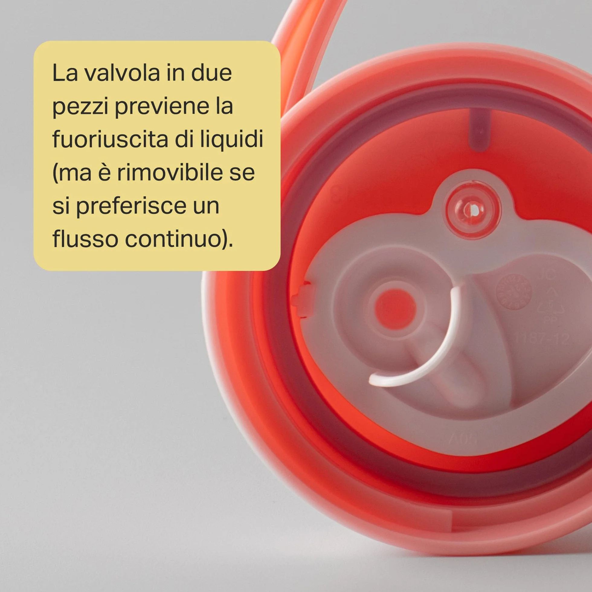 Tommee Tippee Borraccia Termica 266 ml 2 Pezzi Azzurro Giallo Anti-goccia Bambini 12 Mesi