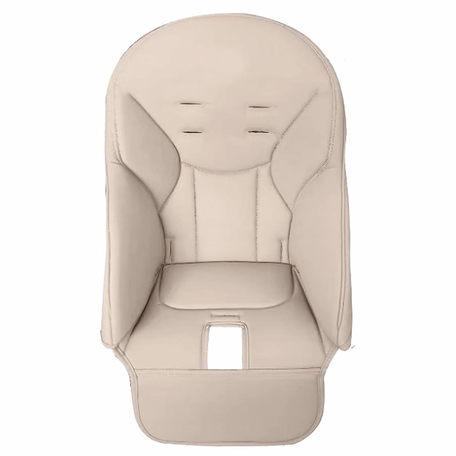 Fodera per Sedia da Pranzo per Bambini in Pelle PU | Cuscino per Seggiolone Comodo Coprisedile per Peg Perego, Kosmic Jané, Baoneo, Siesta Zero3