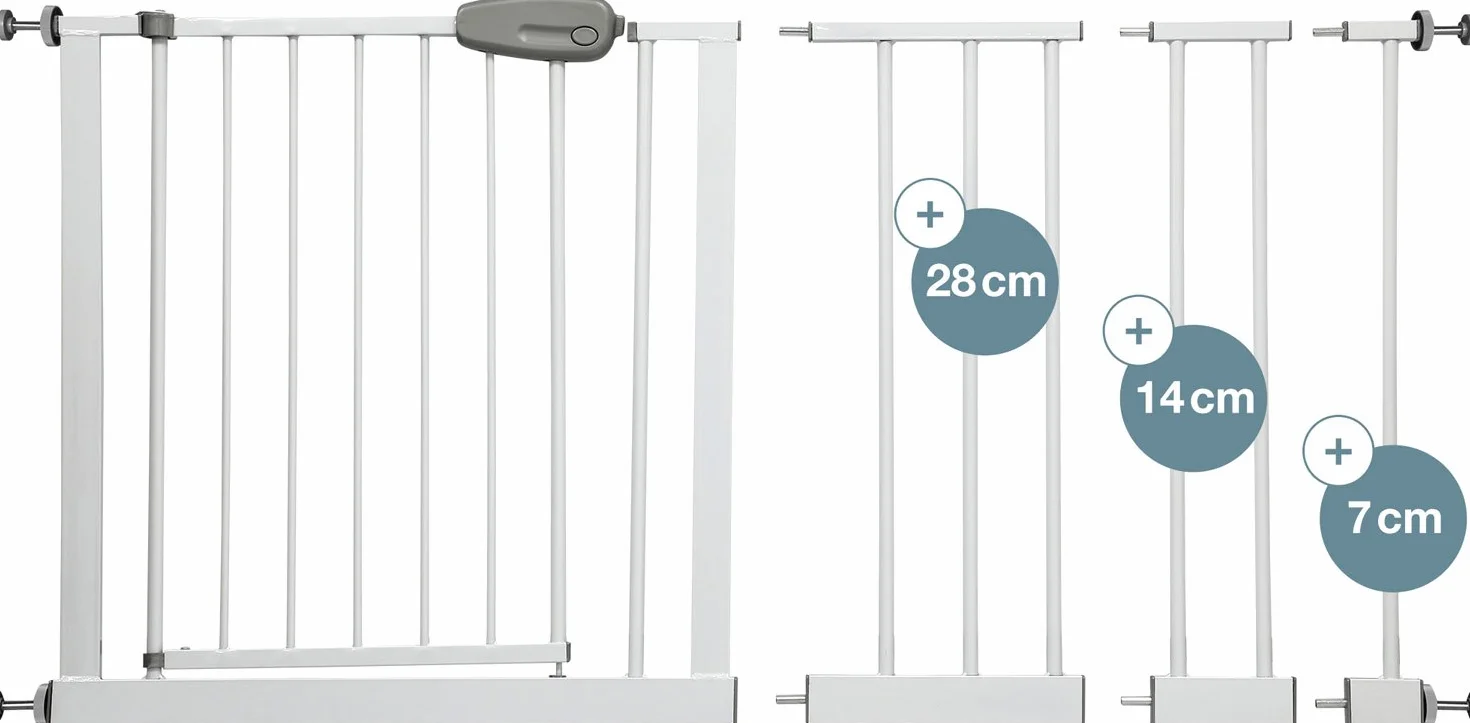 Prolunga Megane 28 cm per Cancelletto di Sicurezza Bianco/Grigio