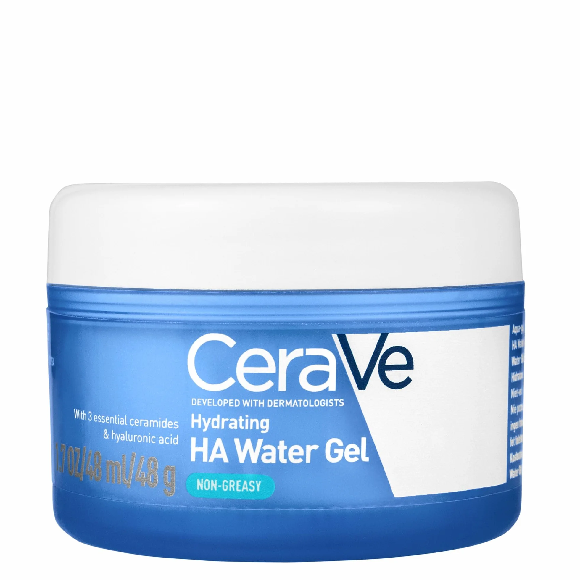 CeraVe Gel Idratante Aqua-Gel Viso 50ml Acido Ialuronico Niacinamide Ceramidi