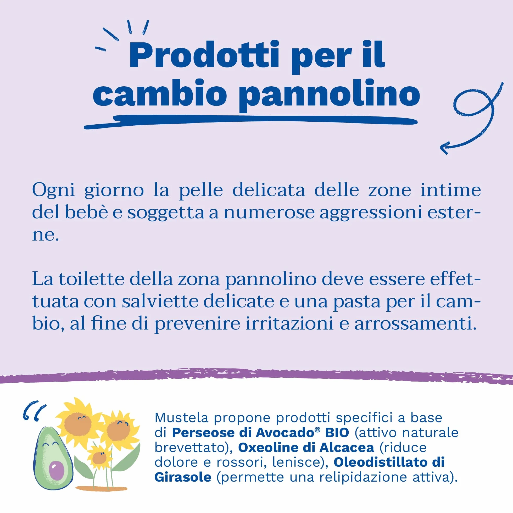 Mustela Pasta Cambio Crema Pannolino con Perseose d'Avocado BIO 150ml - Previene e Lenisce Arrossamenti 98% Ingredienti Naturali