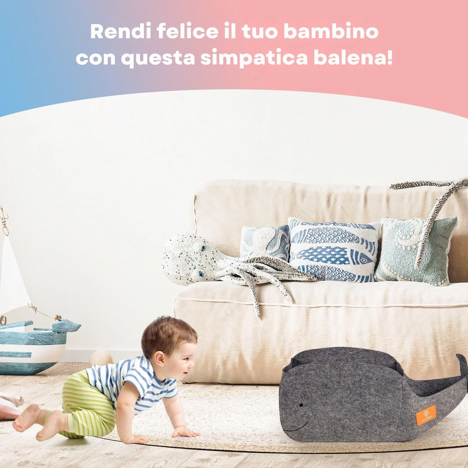 Contenitore Porta Giochi Bambini 30 L Feltro Compatibile Scaffali Kallax Organizer Pieghevole