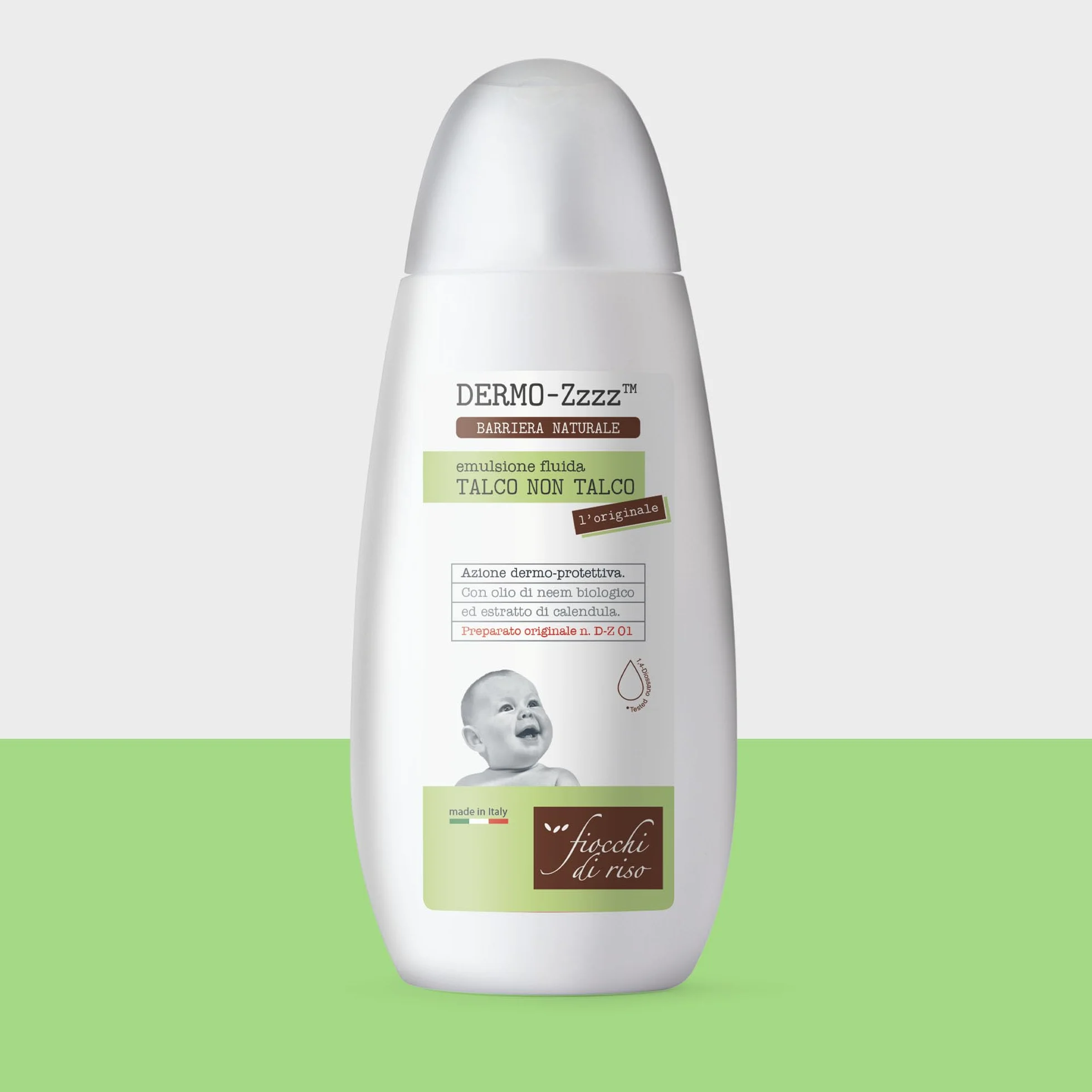 Fiocchi di Riso Talco Originale 120ml - Barriera Naturale Antizanzare