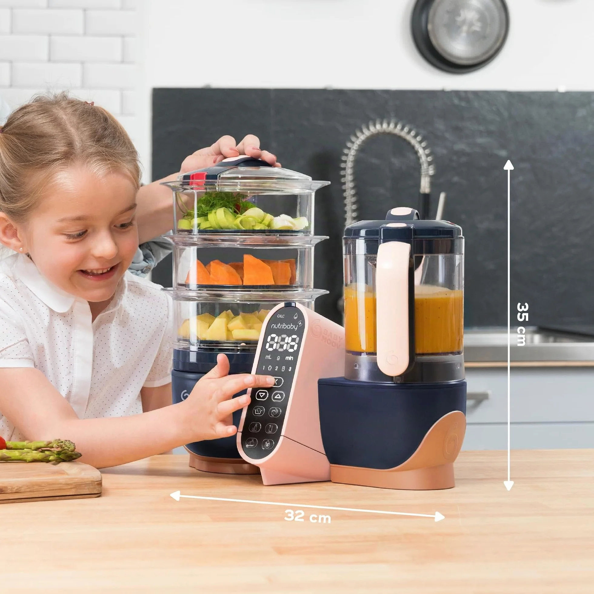 Robot da cucina Babymoov Nutribaby + XL
