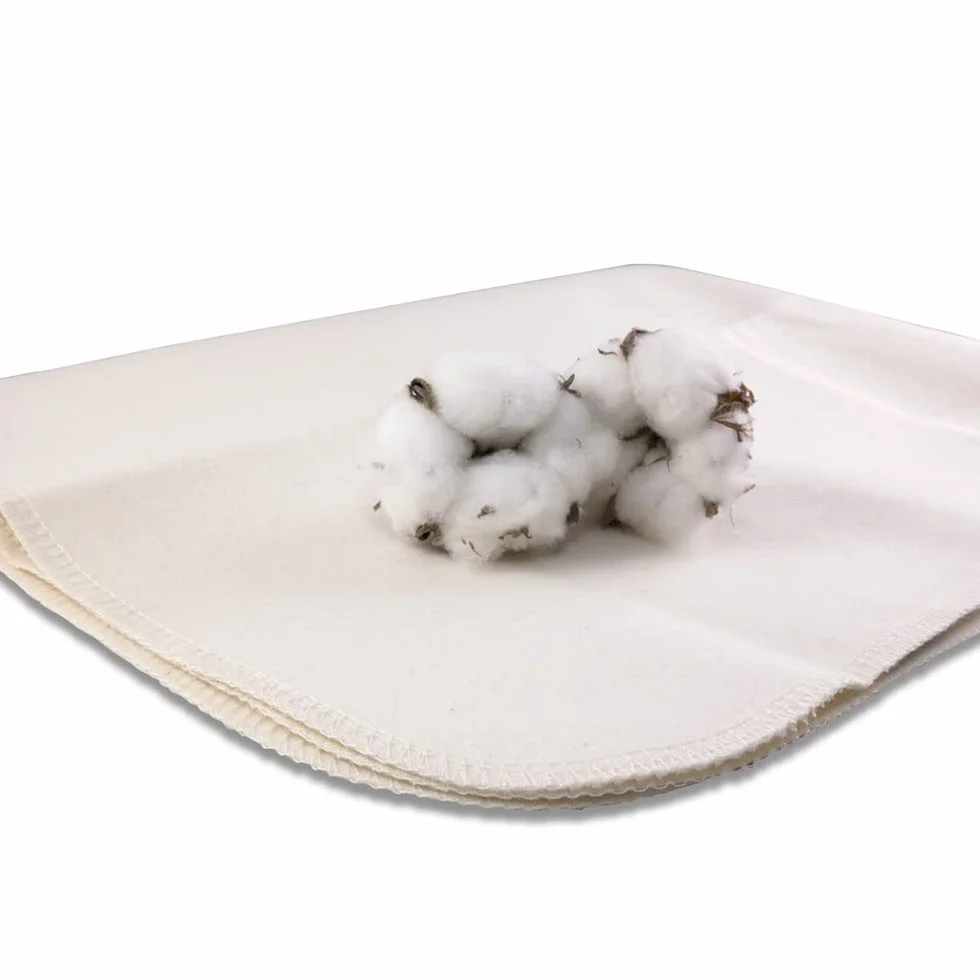 Grünspecht 163-00 Fodera per lettino impermeabile 50 x 70 cm Bianco