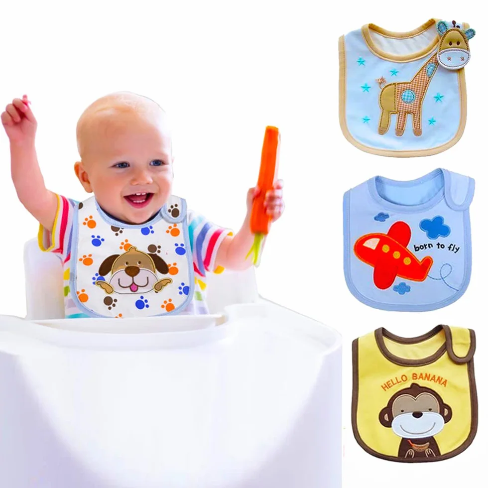 SLOSH 11 Bavaglino Neonato Impermeabile Dentizione Pappa