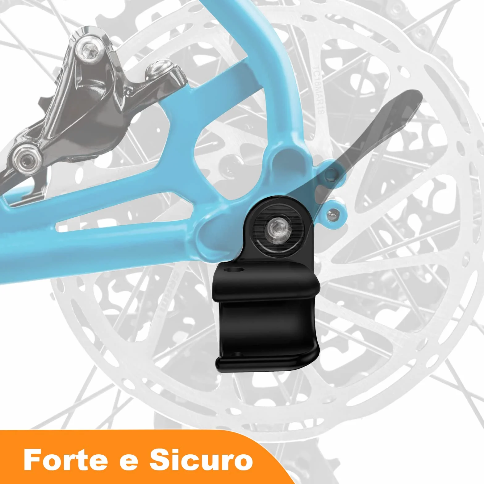 Attacco per rimorchio Thule Chariot per bicicletta, asse per rimorchi Thule