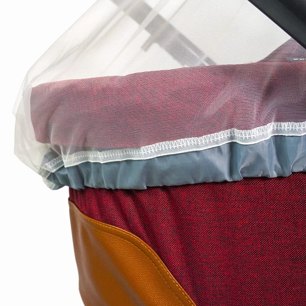 Baby Zanzariera per Passeggino Marsupio Culla – Cordoncino Elastico Protezione Aderente – Baldacchino Scudo 1000 Maglie