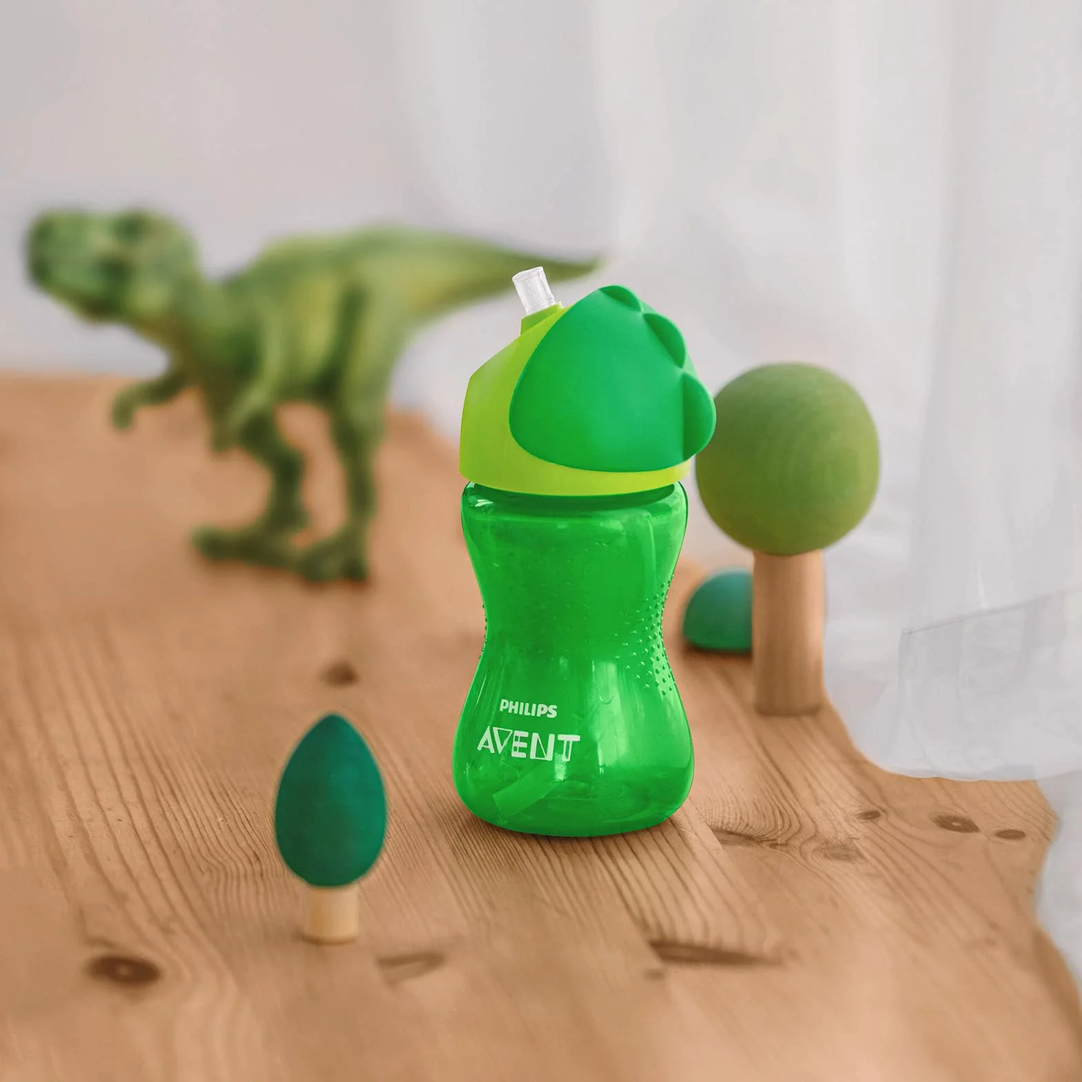 Philips Tazza con Cannuccia 300 ml Verde SCF798/01