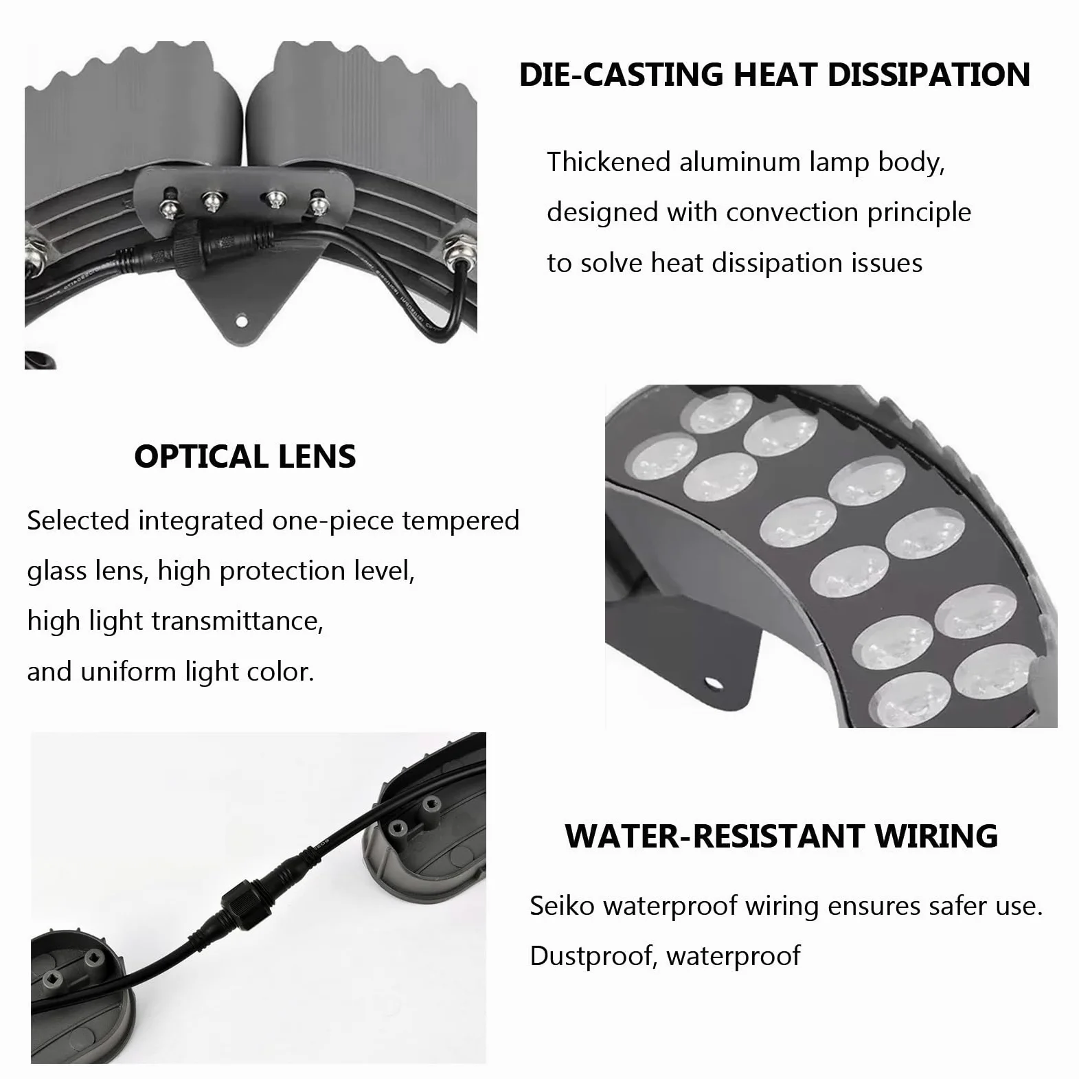 Luci A LED Per Alberi Ad Anello Esterni, Faretti Paesaggistici Facili Usare | AC110V/220V, IP65 impermeabile, per palme, piante, cortili, cortili, giardini, illuminazione di ville(Red light,2 lights/24W)