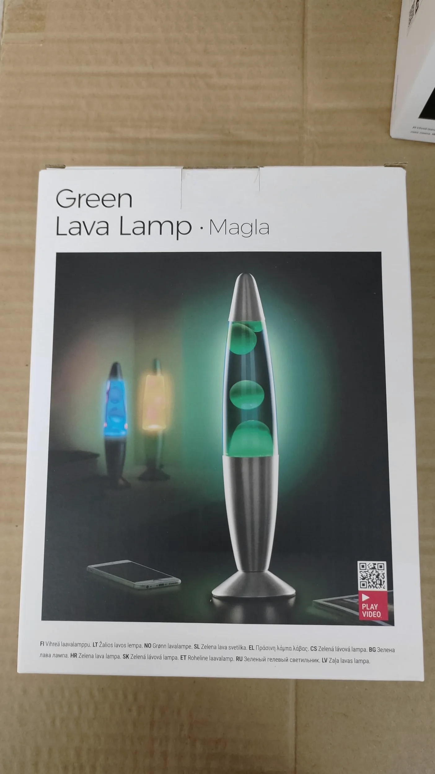 CELLUSTOP Magma Razzo - Lampada Lava Razzo, lampada decorativa da tavolo, fornita con 2 lampadine R39 incluse, vetro e alluminio, interruttore, 20 Watt, 34 cm, rosso