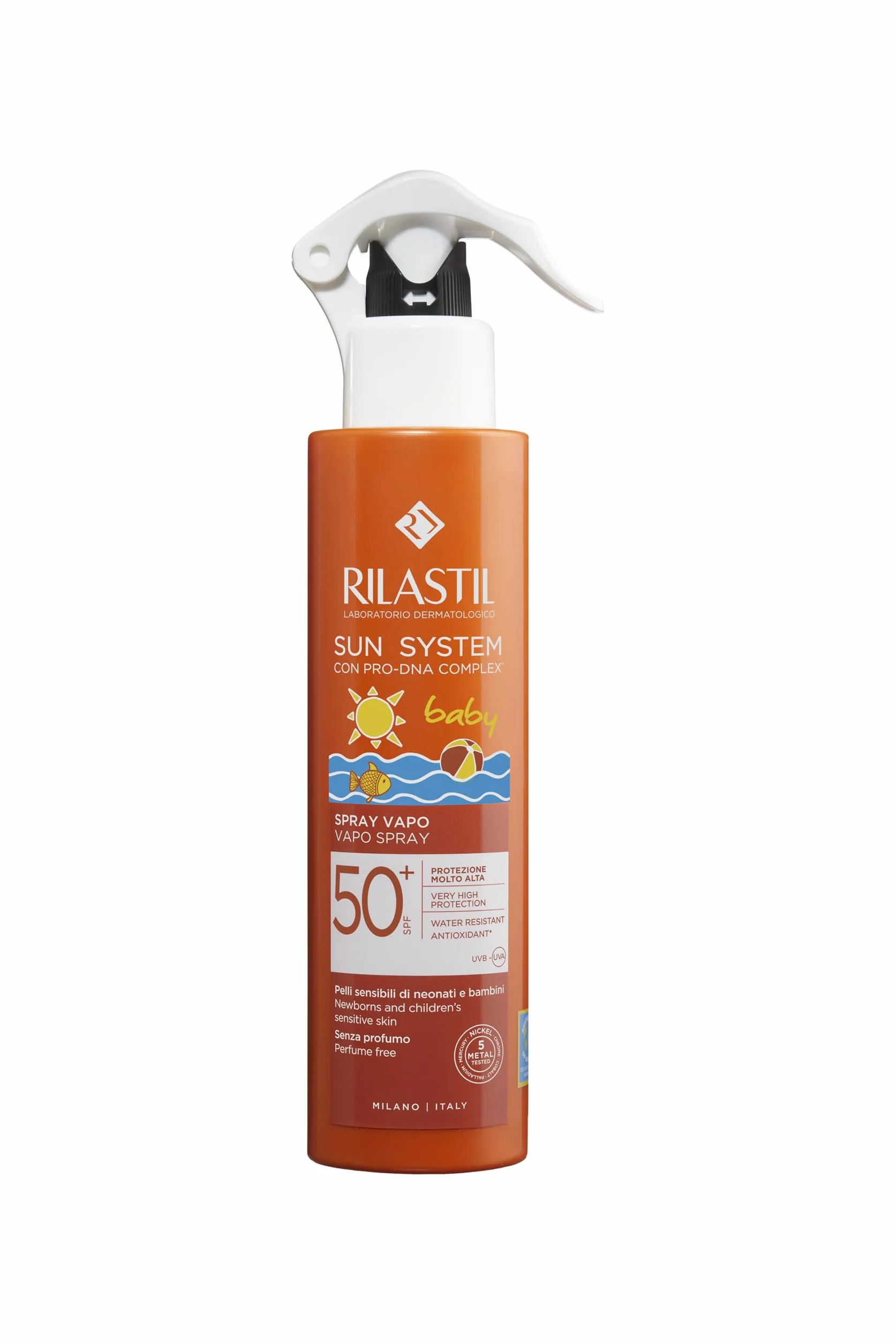 Rilastil Sun System Spray Baby SPF 50+ Protezione Molto Alta 200ml