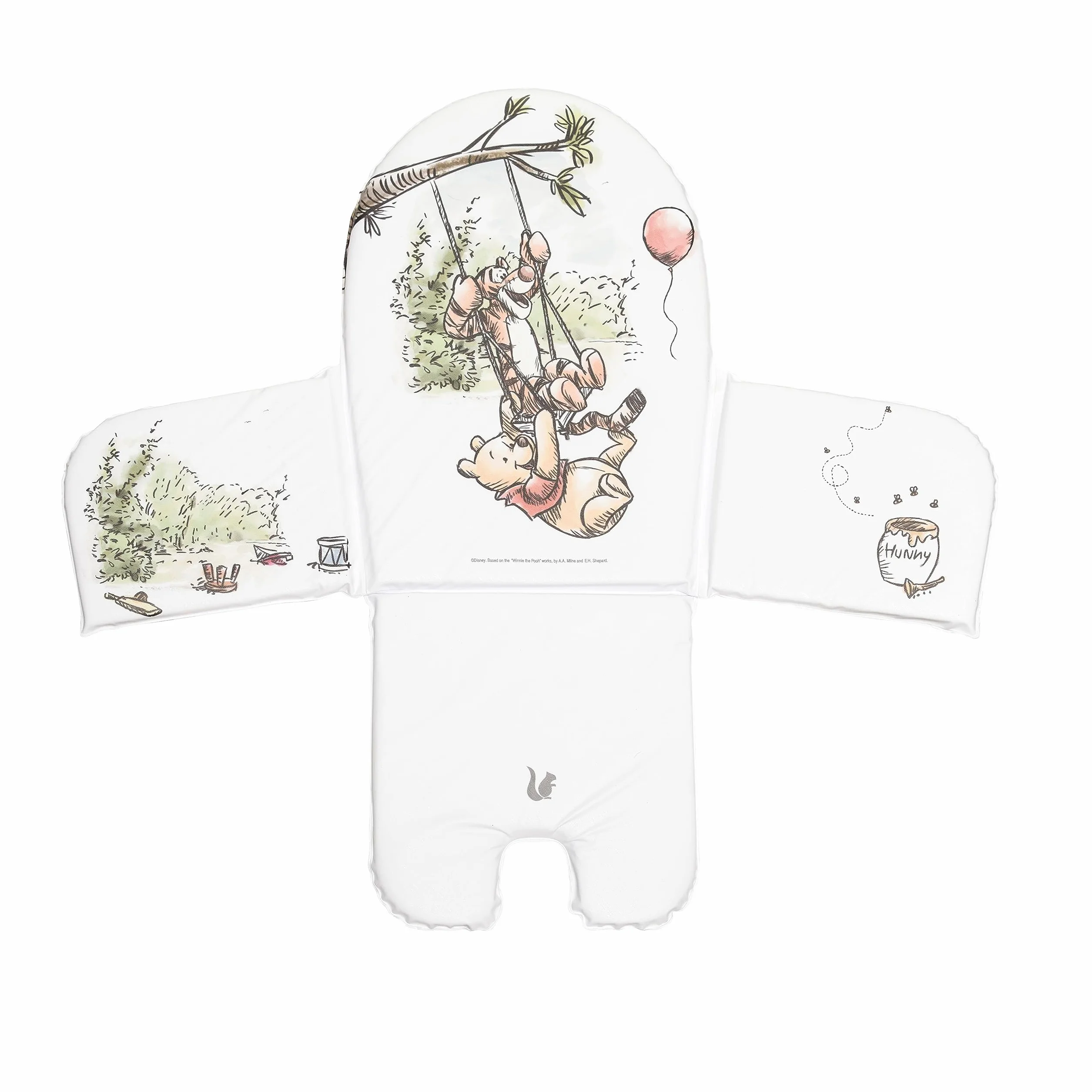 Keeeper Cuscino per Seggiolone Winnie the Pooh Bianco