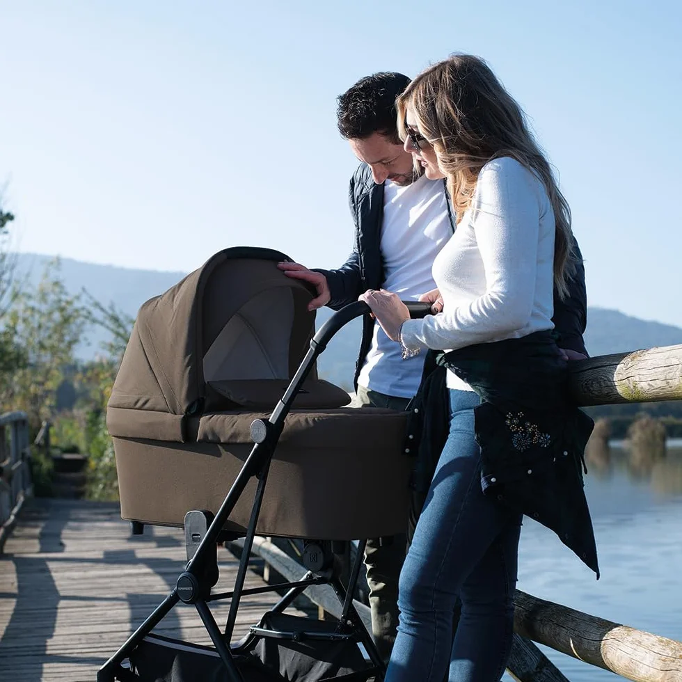 Foppapedretti Spritz I-Size System Modulare Combinato Passeggino Navicella Seggiolino Auto Titanium