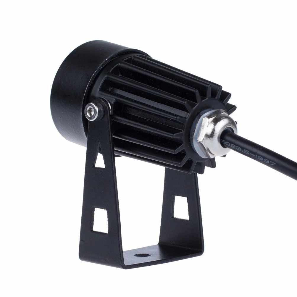 Mini Faretti a LED da Giardino Esterno con Picchetti IP65 3W 220V Bianco freddo(set da 4)