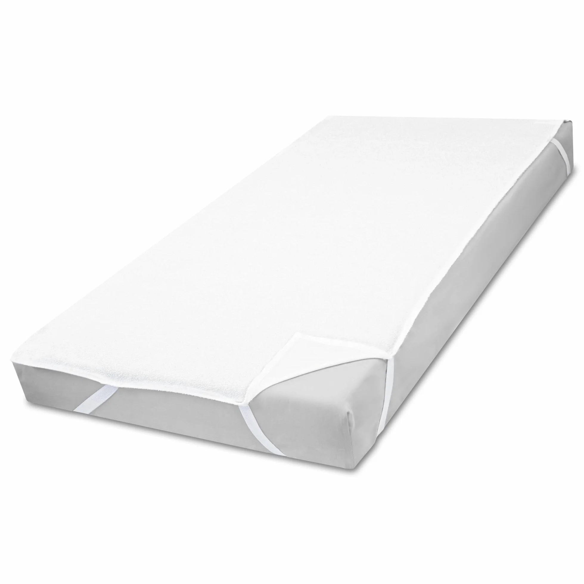 Coprimaterasso impermeabile 80x160 cm antiacaro lavabile per lettino singolo e culla