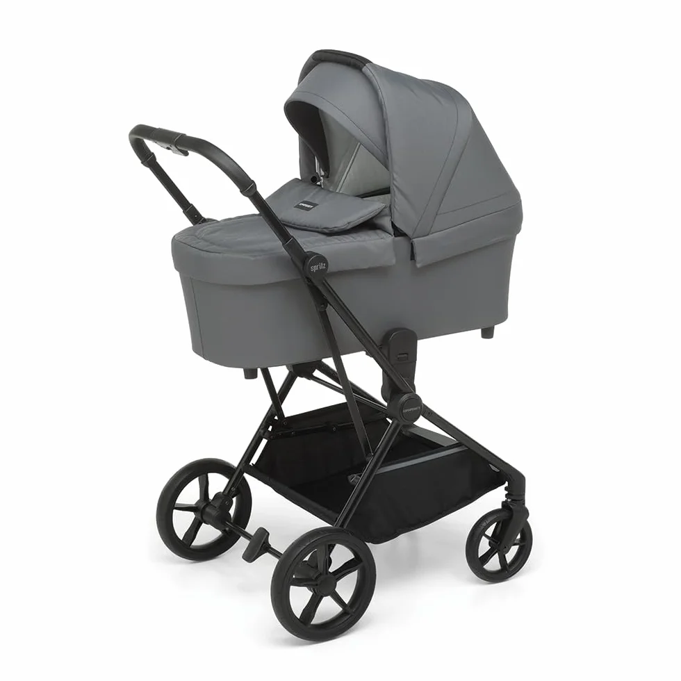 Foppapedretti Spritz I-Size System Modulare Combinato Passeggino Navicella Seggiolino Auto Titanium