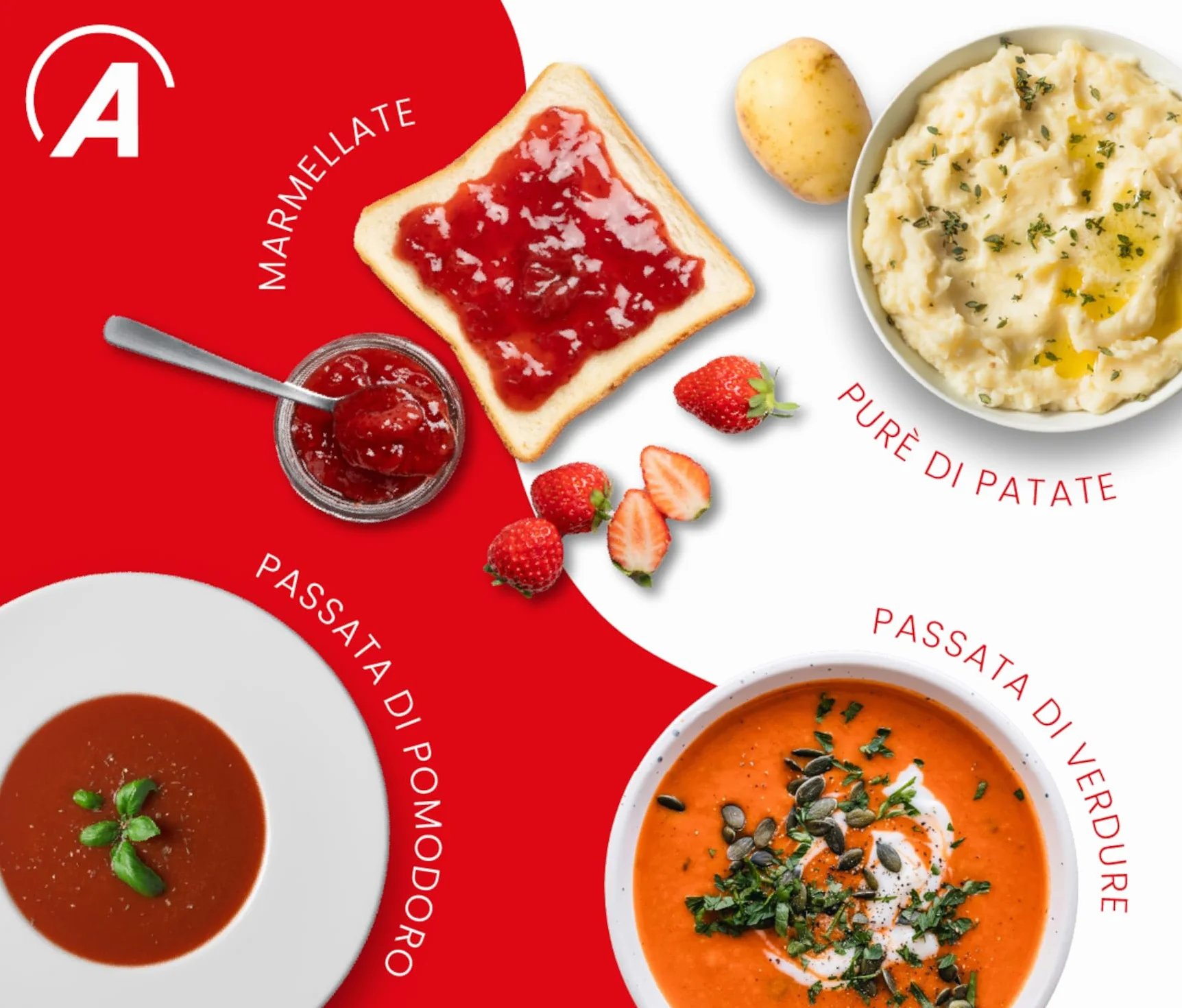 Ardes VEGGY Macchina Elettrica per Purè e Creme, 3 Dischi da Taglio in Acciaio Inox